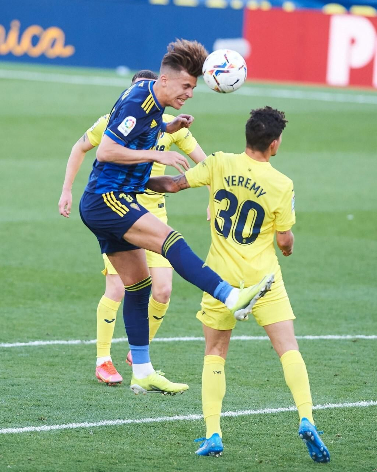 Las imágenes del Villarreal-CádizCF