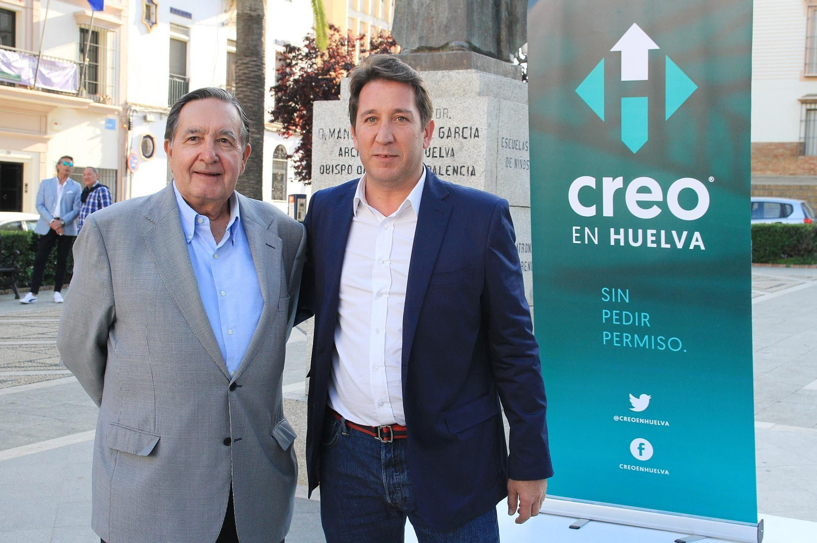 Imágenes de la presentación de "Creo en Huelva", nuevo partido de Ruperto Gallardo y Enrique Figueroa