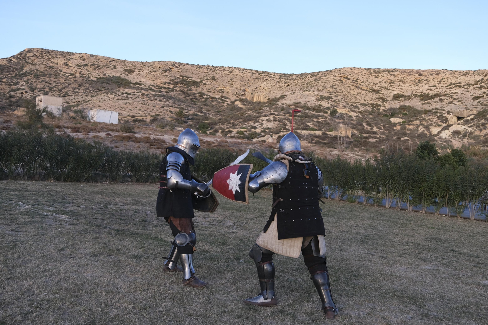 Fotogalería de los combates medievales en Almería