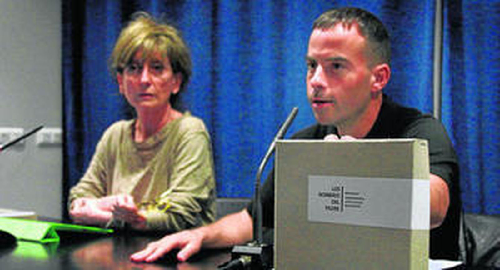 Presentación del catálogo 'Los nombres del padre'.