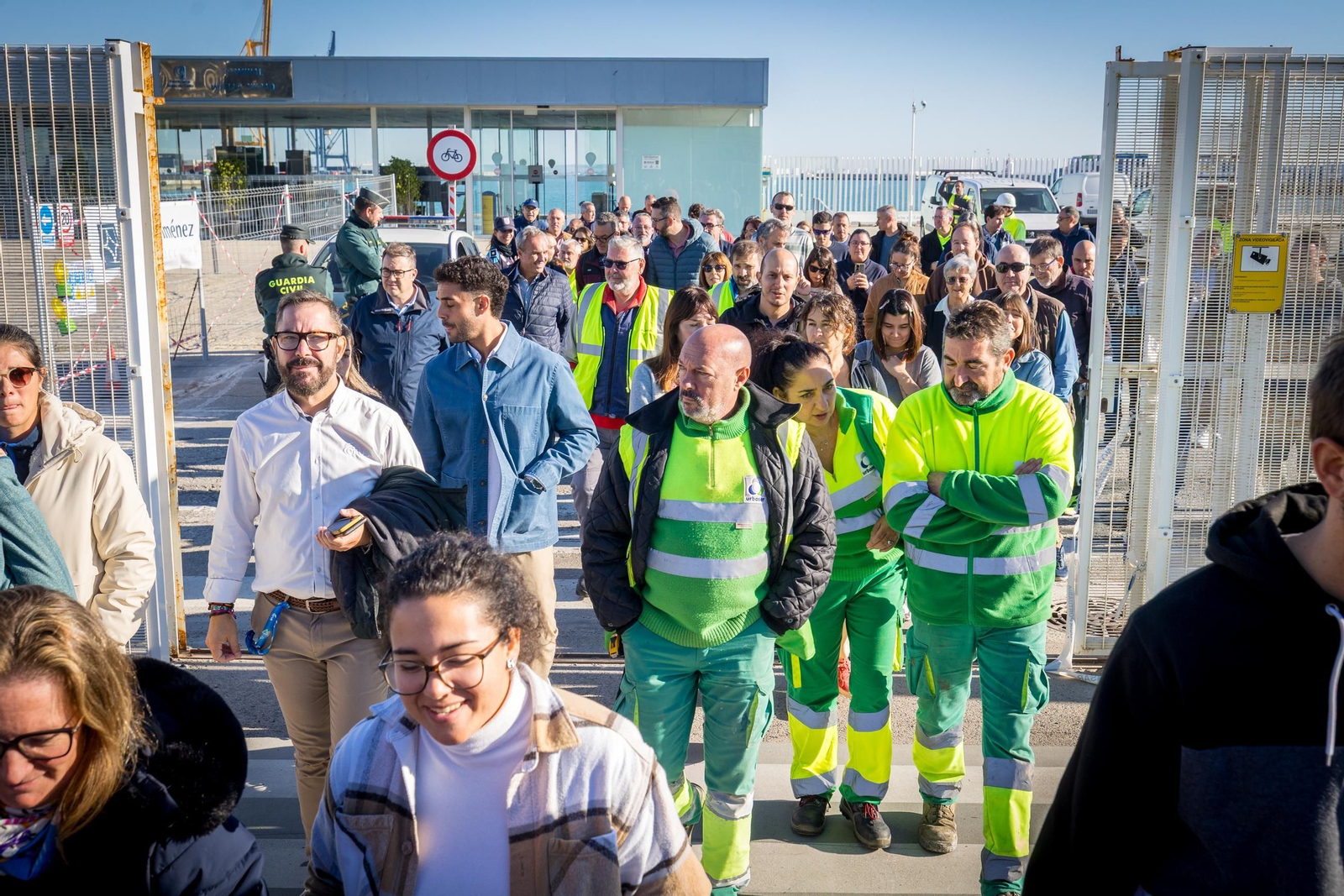 Todas las imágenes del simulacro de tsunami en Cádiz