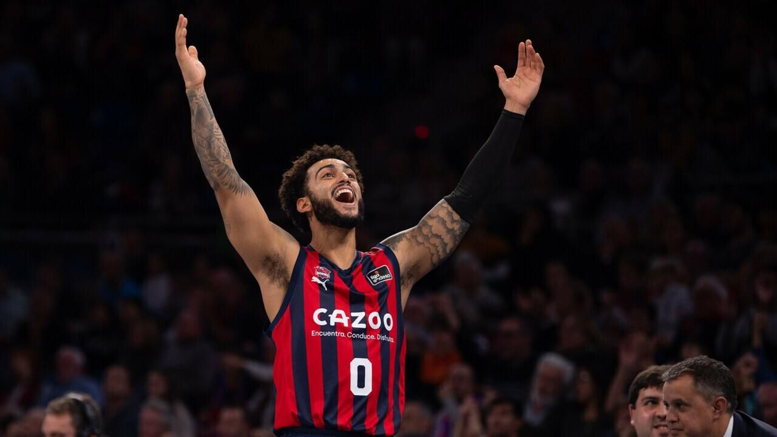 Markus Howard, esta temporada con Baskonia