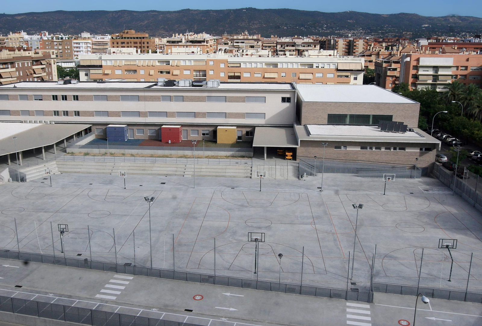 Panorámica del colegio de la Trinidad.