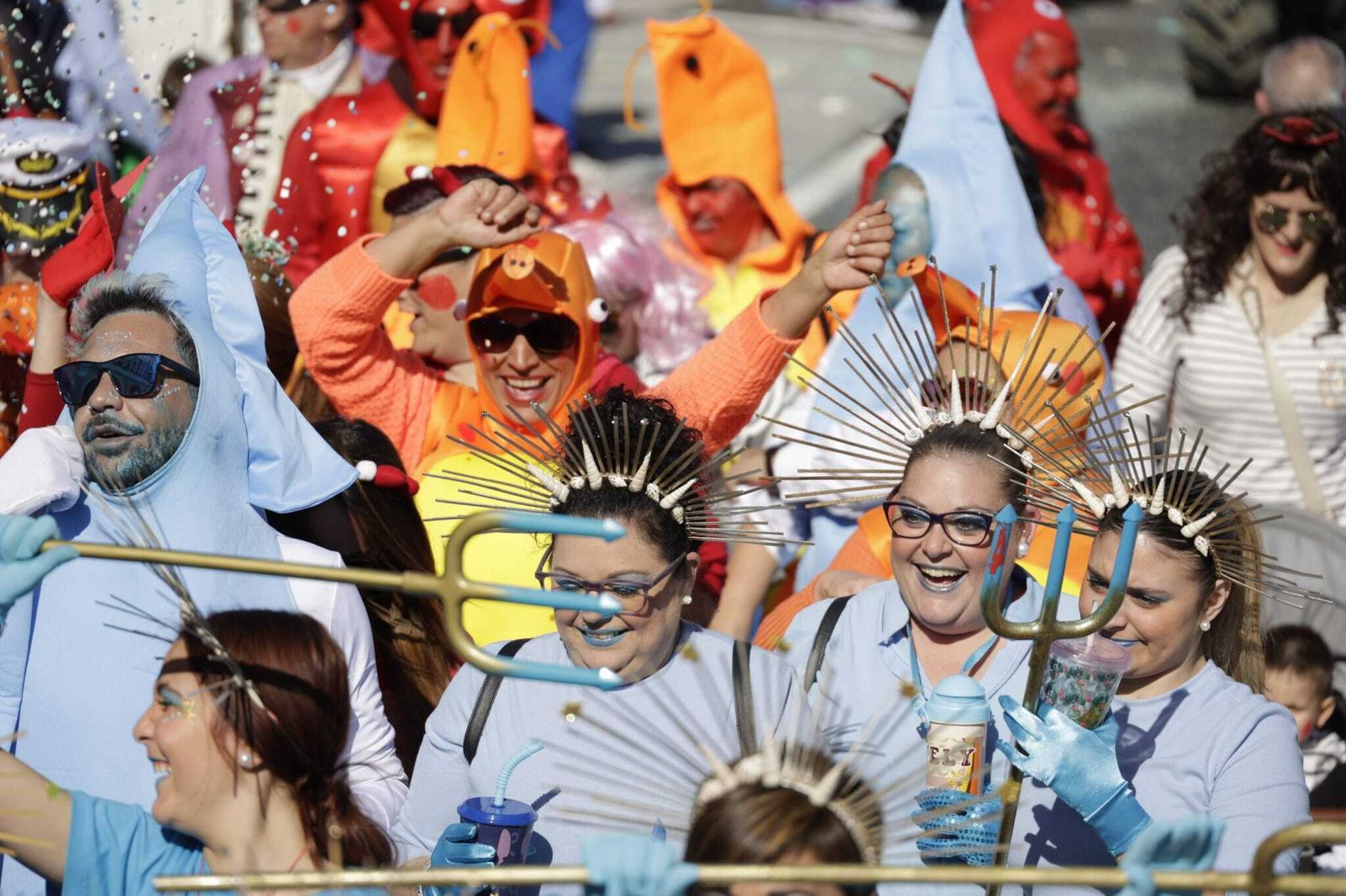 Las imágenes de la cabalgata en el Puerto de Santa María.