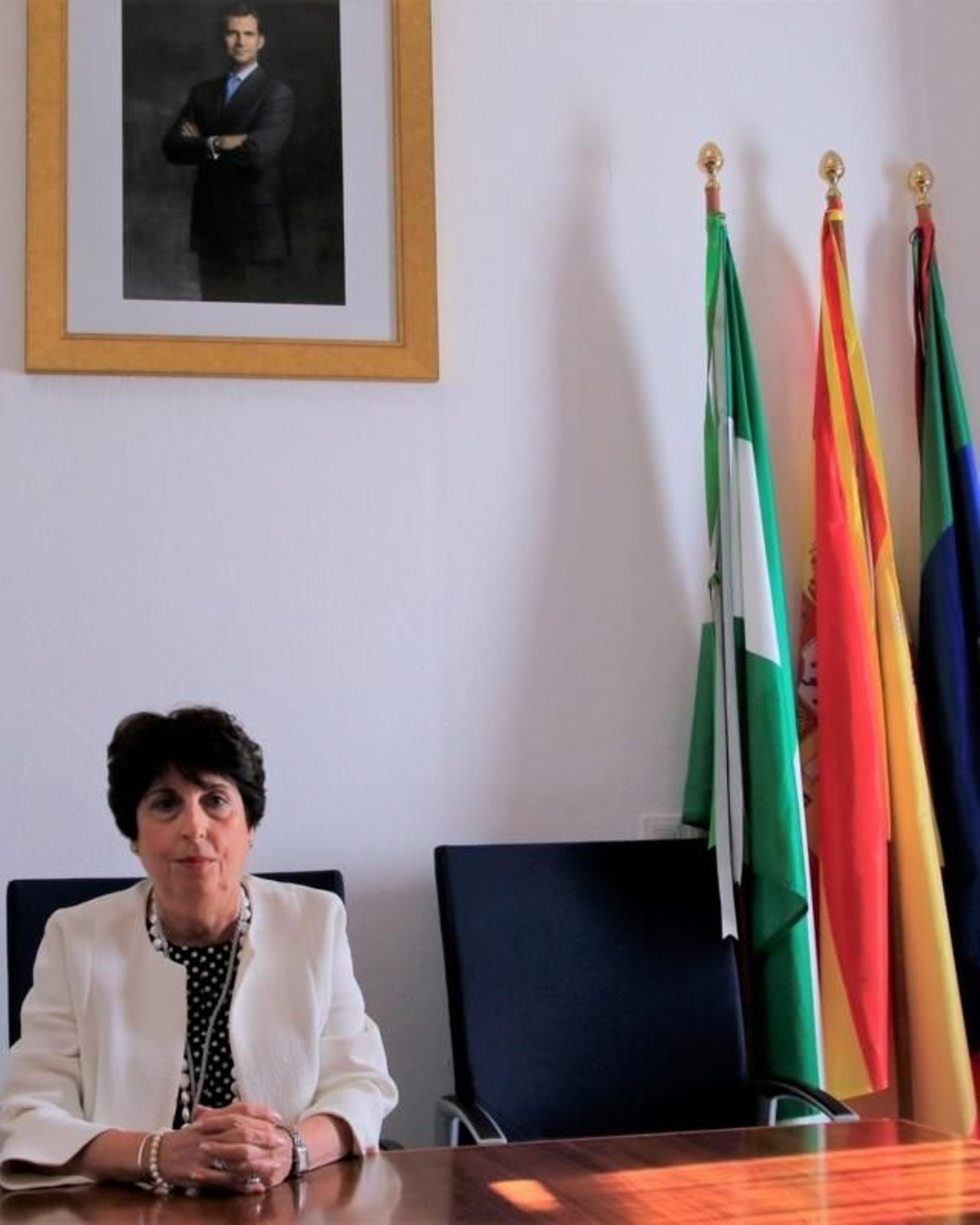 Paqui García, alcaldesa de Berrocal.