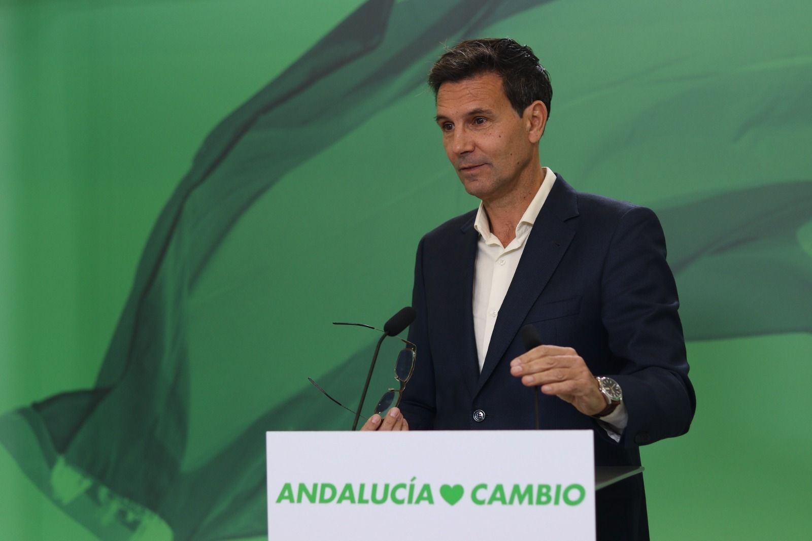 El portavoz del PSOE andaluz, Francisco Cuenca.