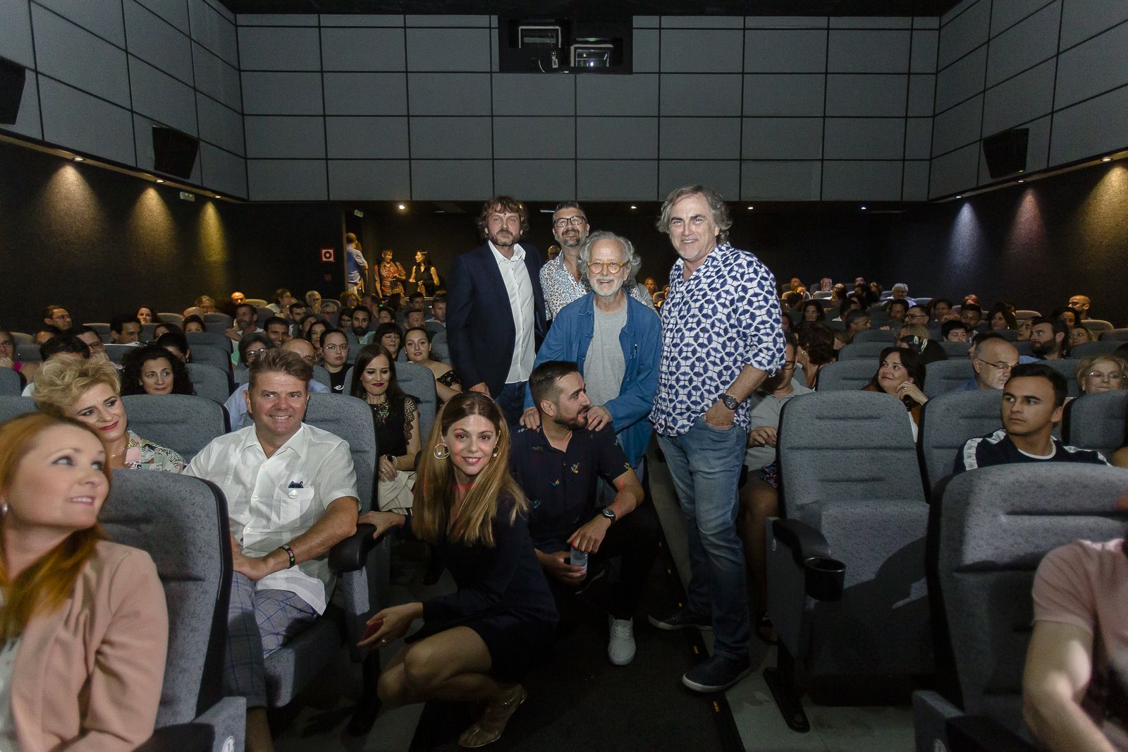 Preestreno en Cádiz de la película de Fernando Colomo "Antes de la quema"
