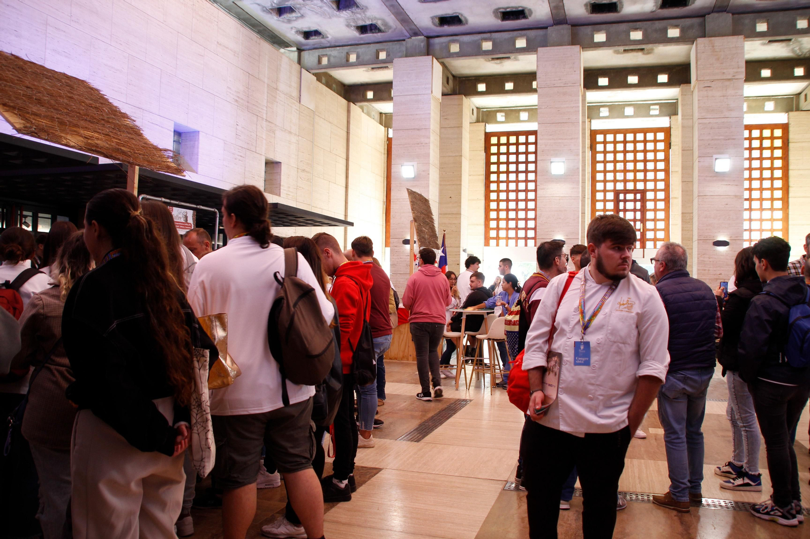 Binómico: Imágenes de la jornada de la jornada de martes en el congreso gastronómico Iberoamericano