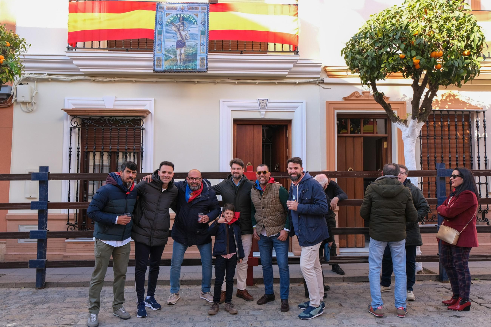 Las imágenes de los festejos de San Sebastian en Puebla del Río