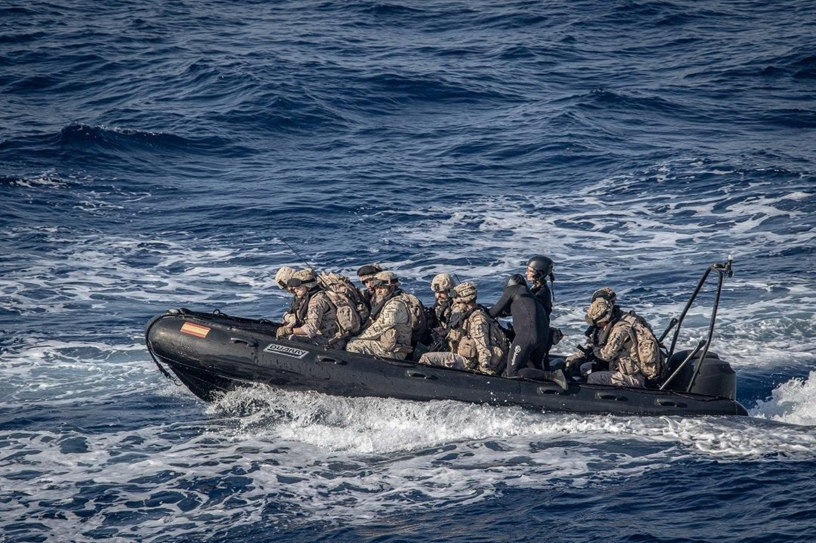 La Armada, en las maniobras de la OTAN en Turquía: imágenes de los buques Juan Carlos I, Castilla, Galicia y la Infantería de Marina