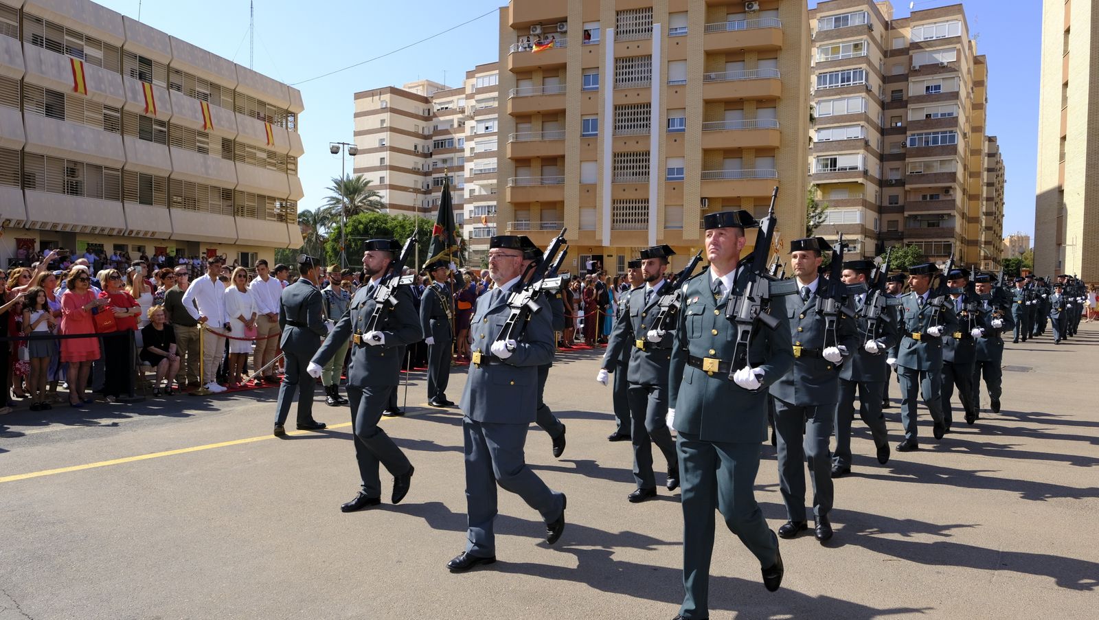 Imágenes de la Festividad del Pilar en la Comandancia de la Guardia Civil de Almería