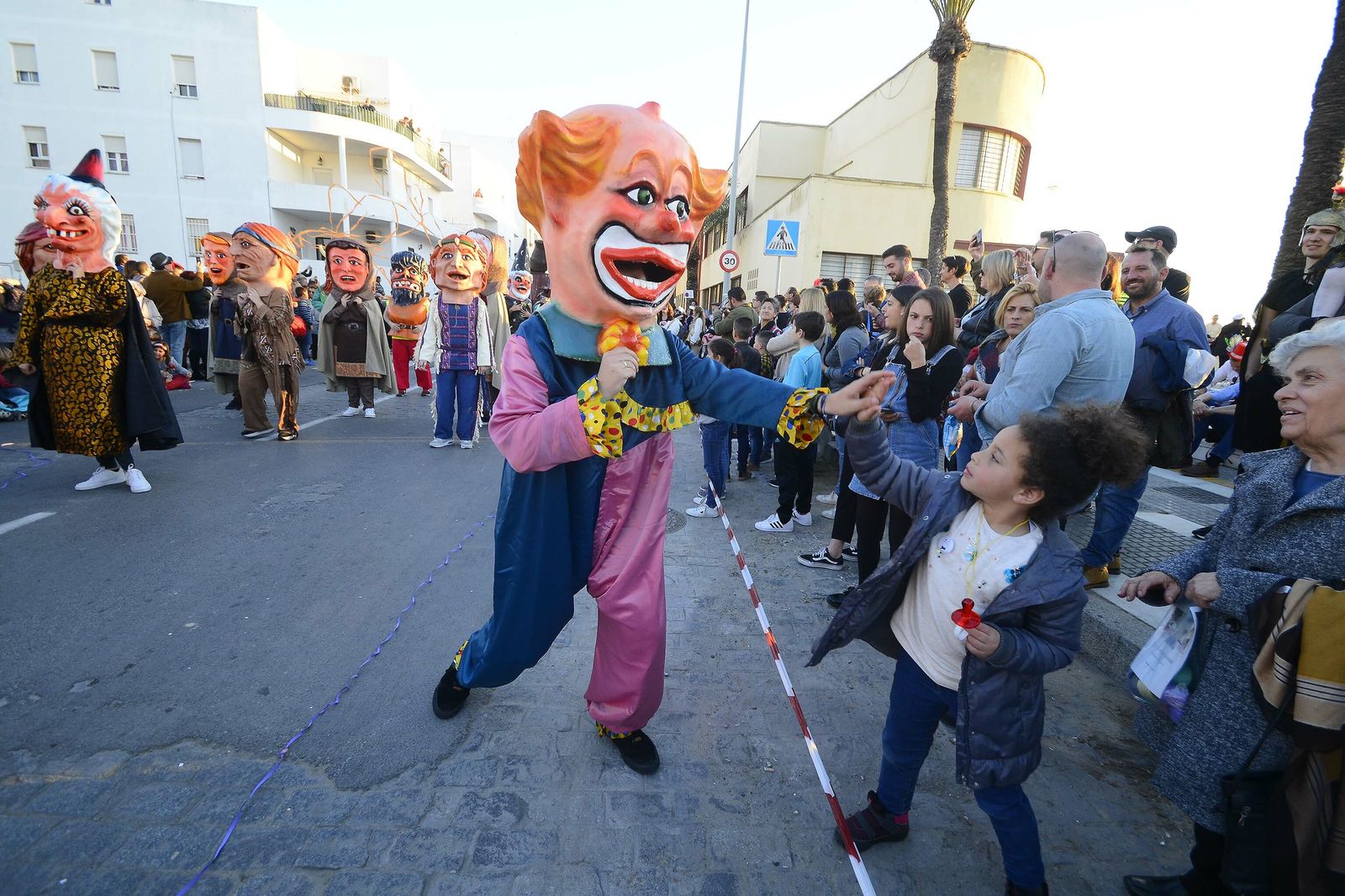 Las imágenes de la cabalgata del humor