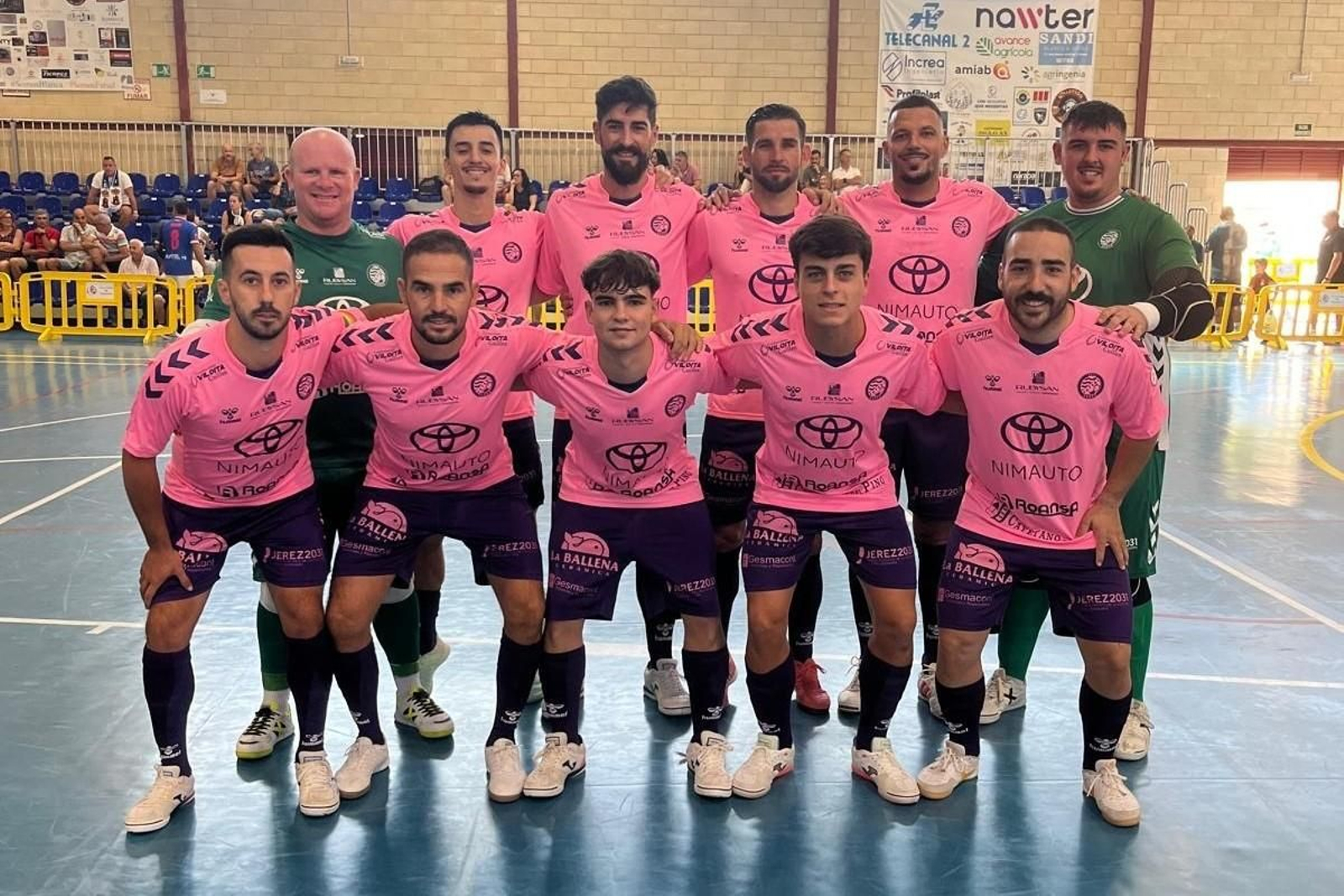 El Xerez Toyota Nimauto mantiene la segunda posición tras remontar al Nawter Blanca.