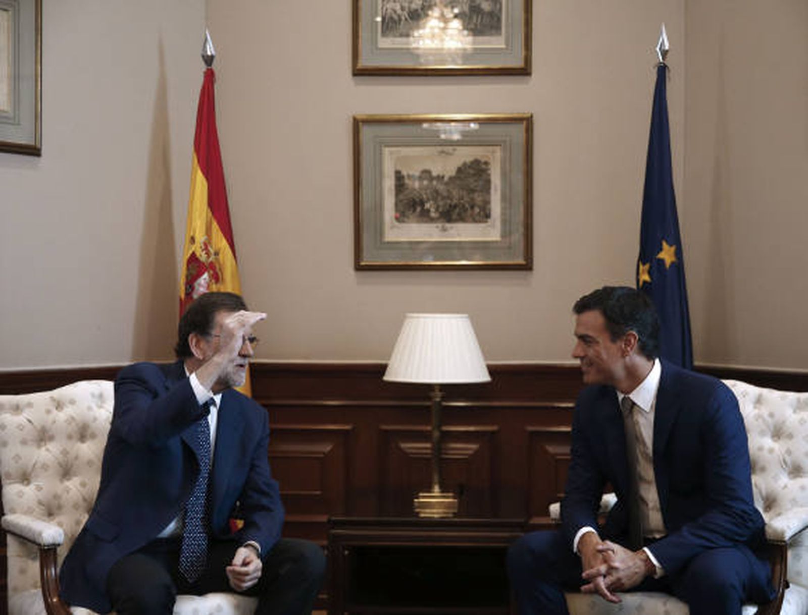 Sánchez mantiene su 'no': "El pacto nos da aún más razones para votar en contra"