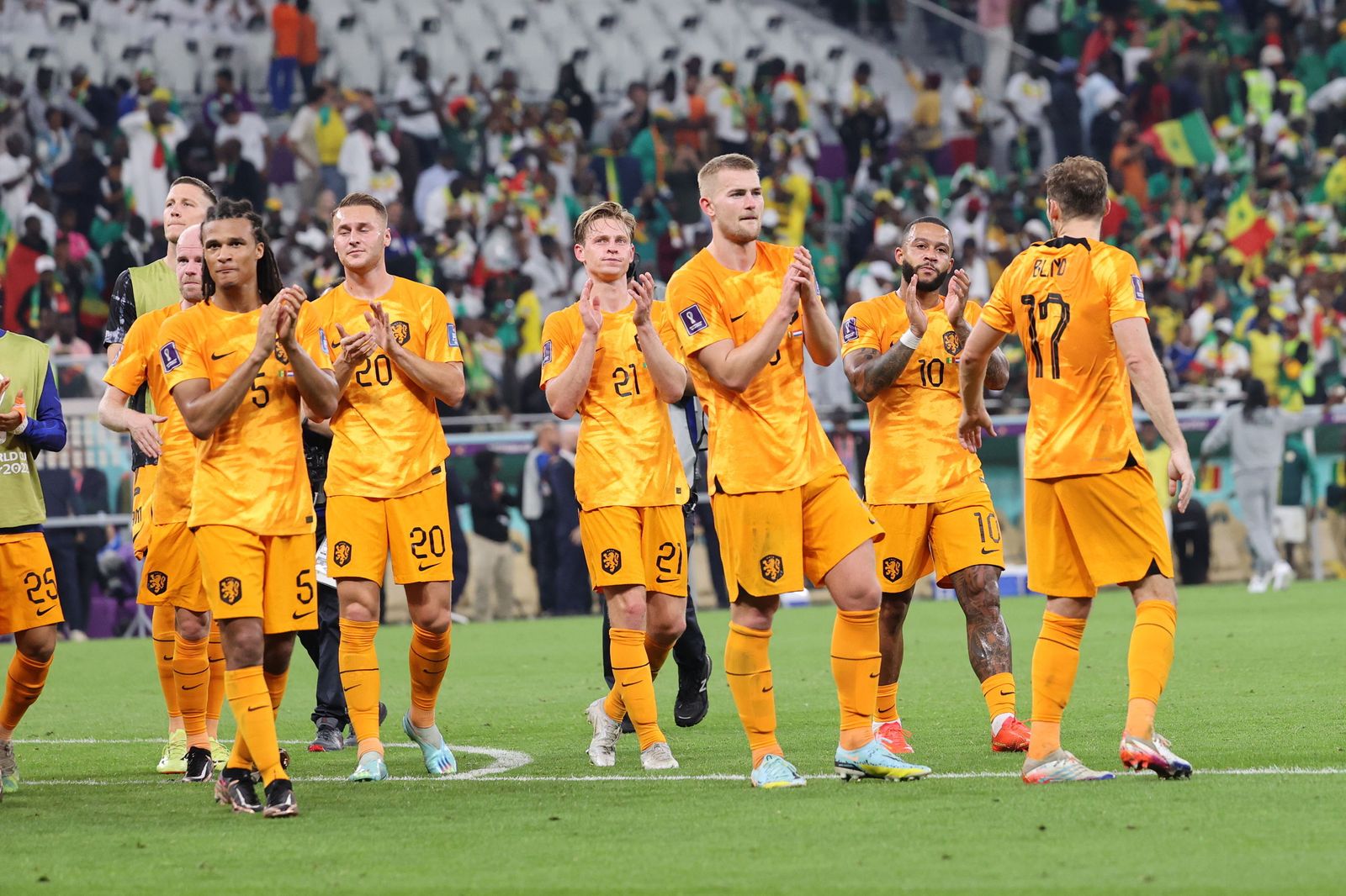 Las imágenes del Senegal - Países Bajos