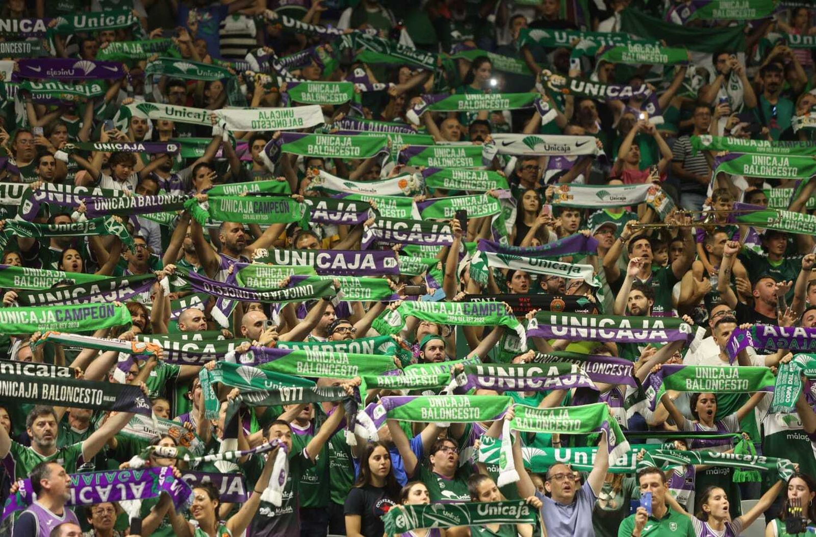 El Unicaja-Barcelona, en fotos