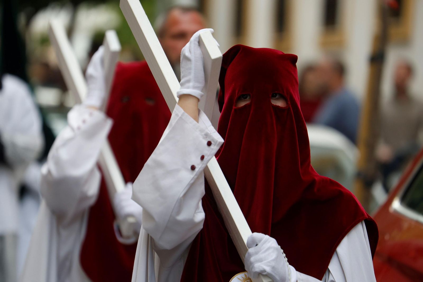 La procesión de la Sagrada Cena en este Jueves Santo de Córdoba, en imágenes