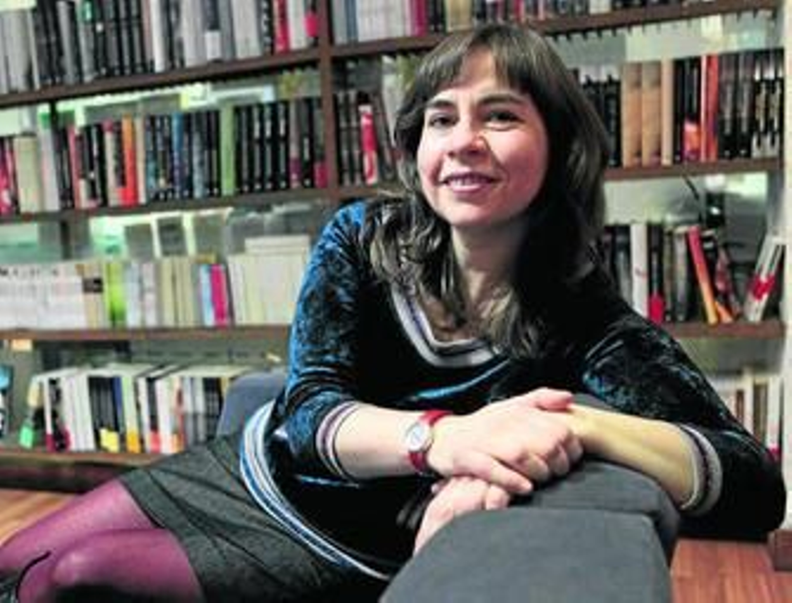 La escritora Mercedes Cebrián.