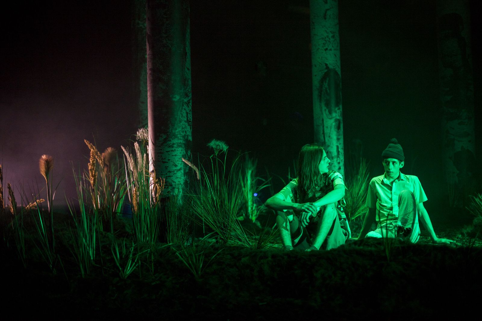 Una imagen de la compañía La Tristura en acción