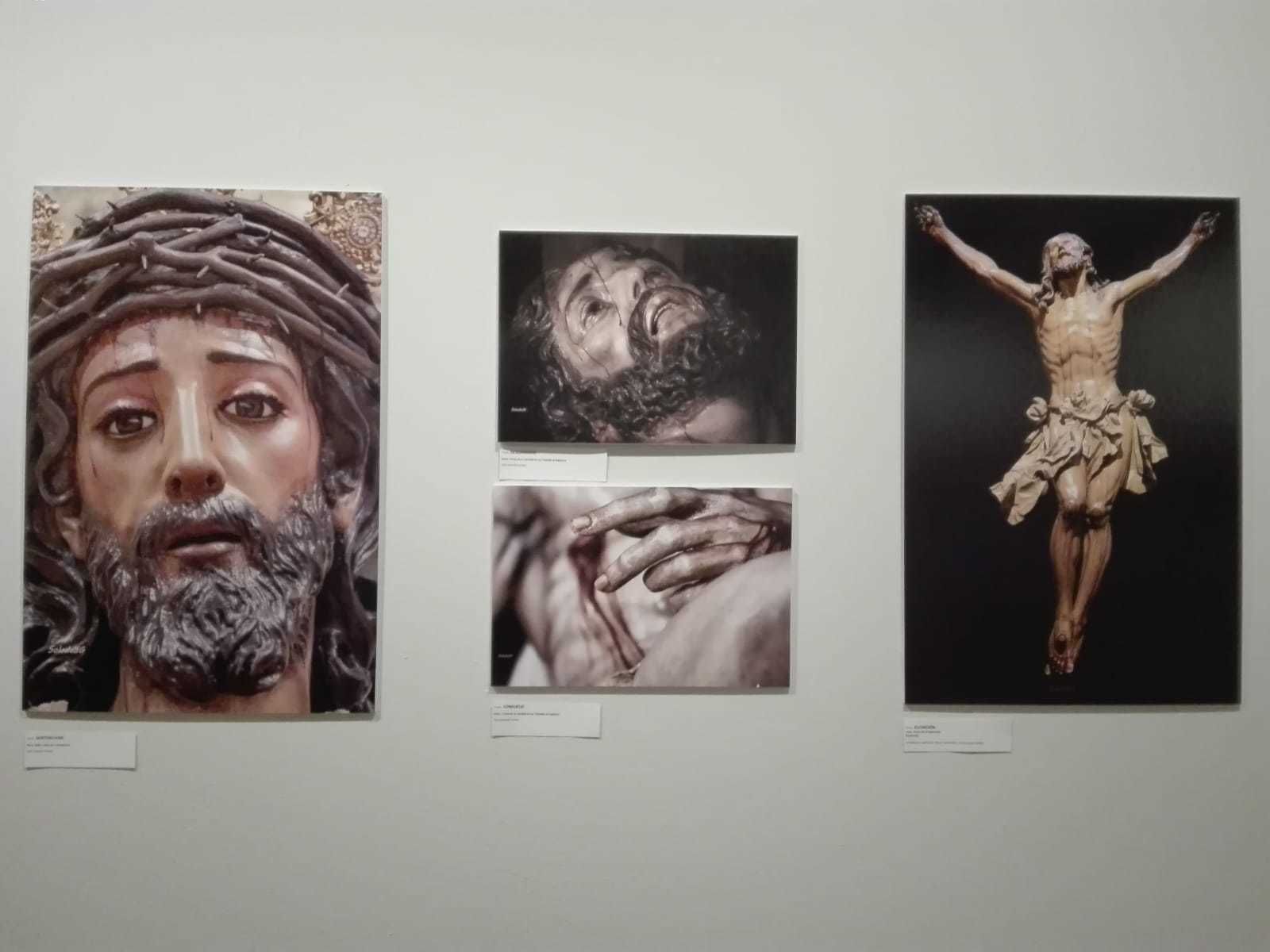 Obras expuestas estos días en la muestra 'Luz y pincel'.