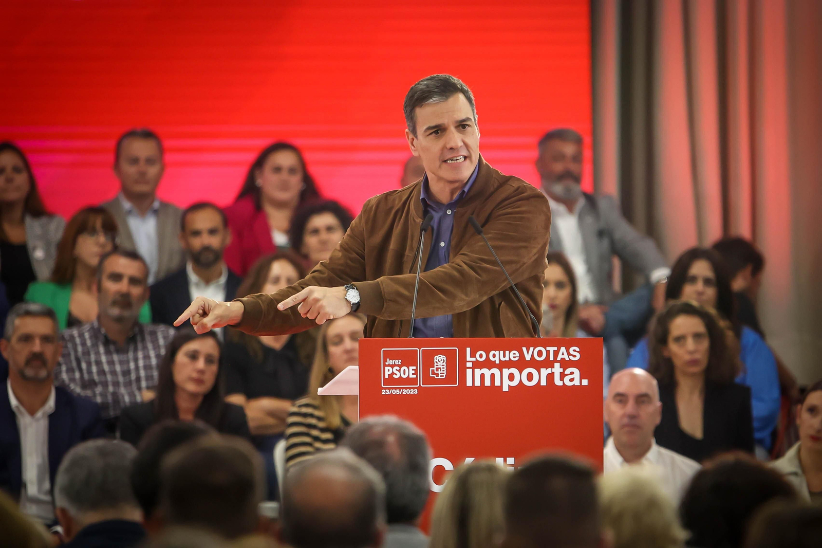 Pedro Sánchez en Jerez