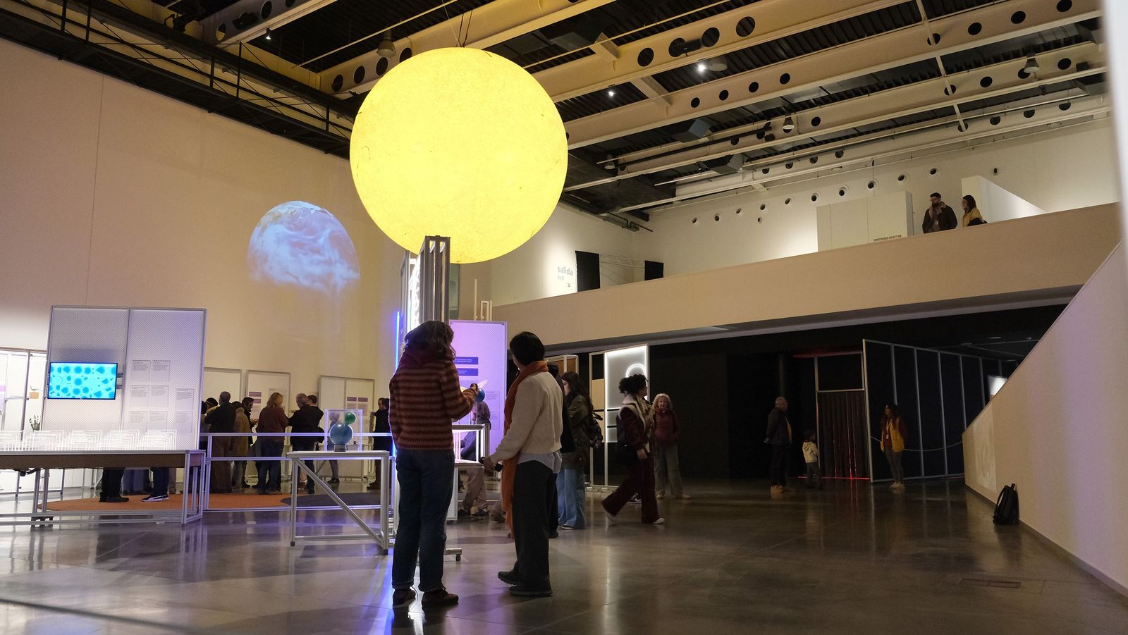 Imagen de la última exposición presentada en el Parque.