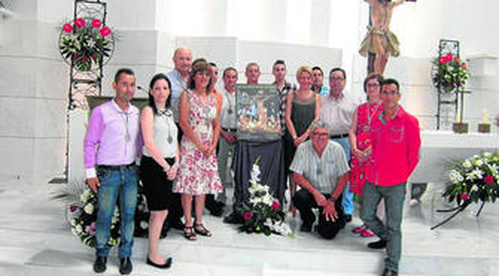 La hermandad de la Virgen del Carmen y la de Santa Ana rendirán culto al Santísimo Cristo del Mar.