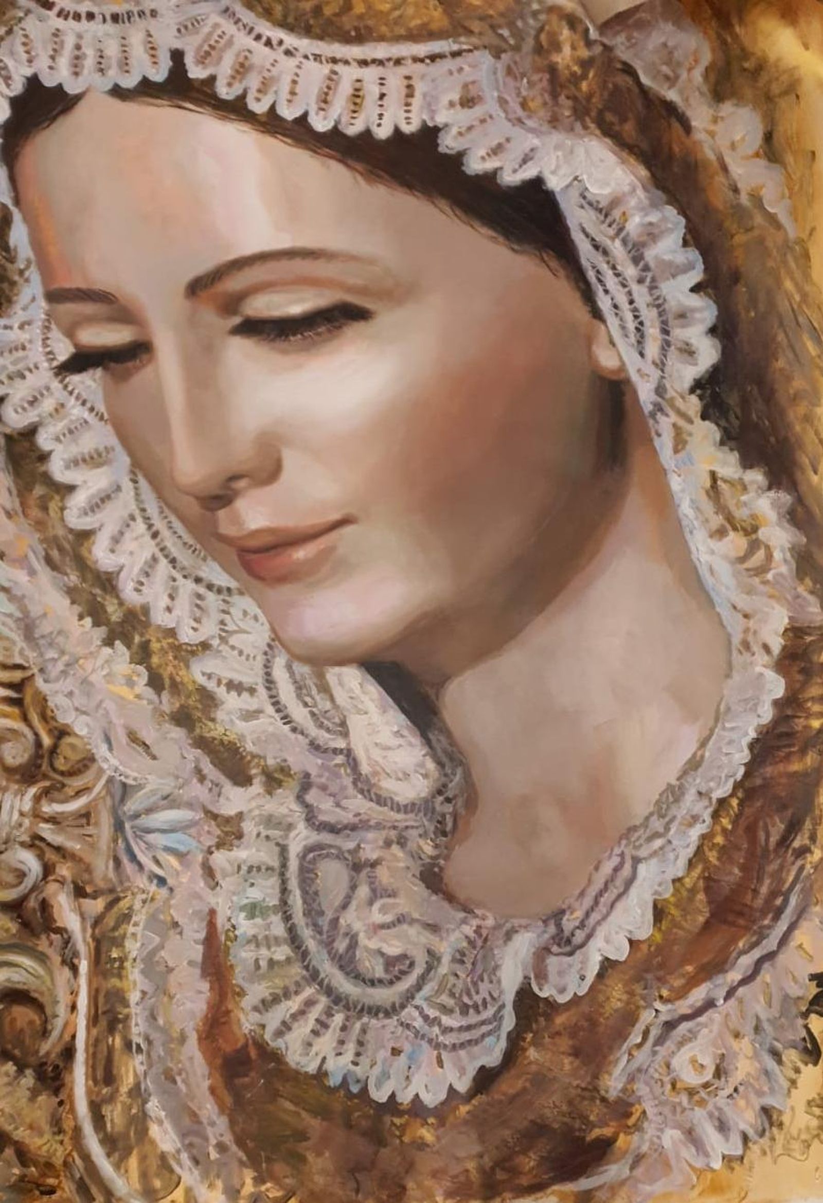 Imágenes de algunas de las obras de la iniciativa 'Balcones Cofrades' de la Hermandad de la Borriquita de Huelva