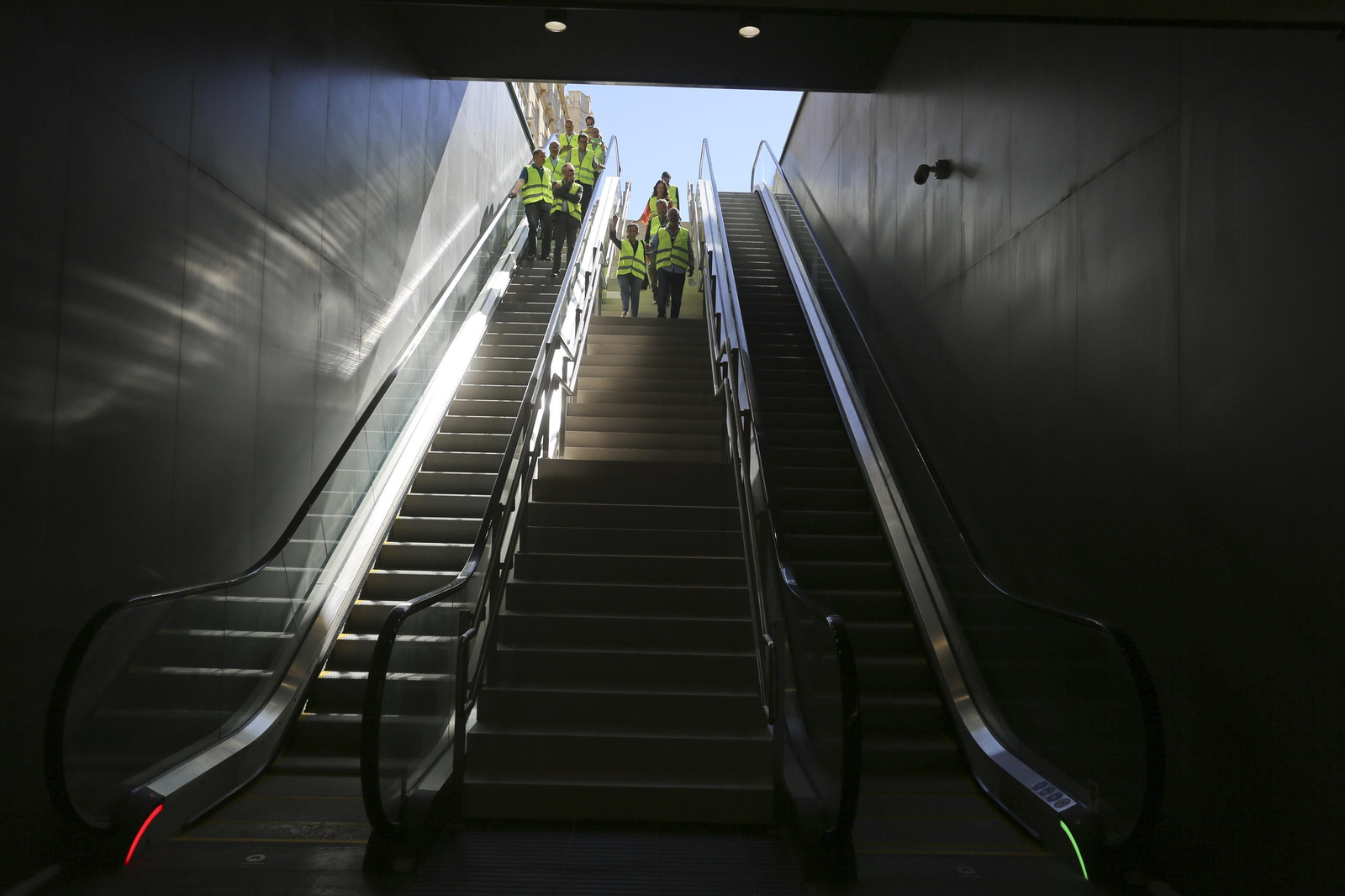 El Metro al Centro de Málaga: fotos de las estaciones Atarazanas y Guadalmedina El Metro al Centro de Málaga: fotos de las estaciones Atarazanas y Guadalmedina