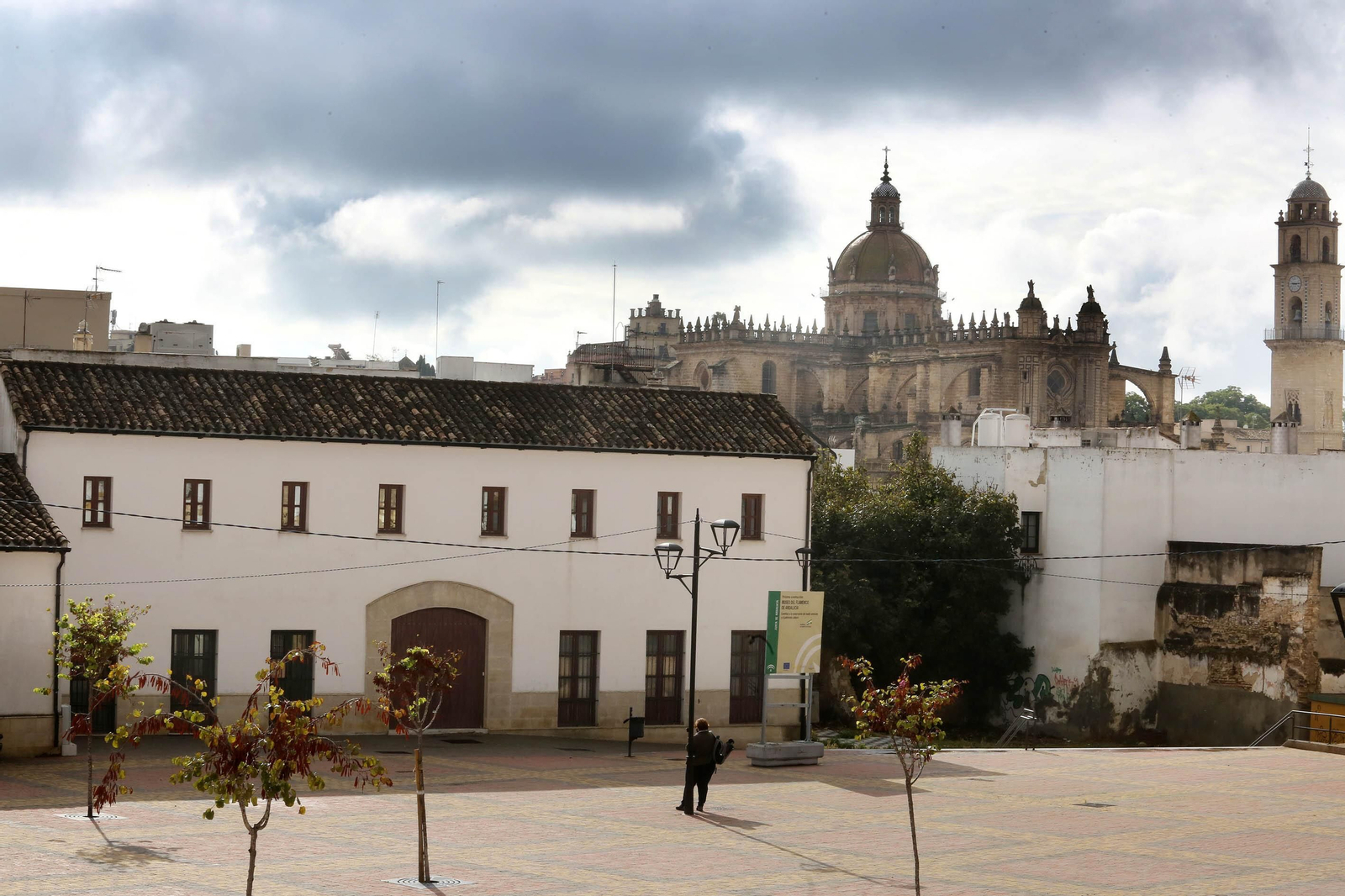 Zona donde se construirá el Museo del Flamenco, ahora un poco más cerca tras la firma del convenio de cesión de fincas. Zona donde se construirá el Museo del Flamenco, ahora un poco más cerca tras la firma del convenio de cesión de fincas.