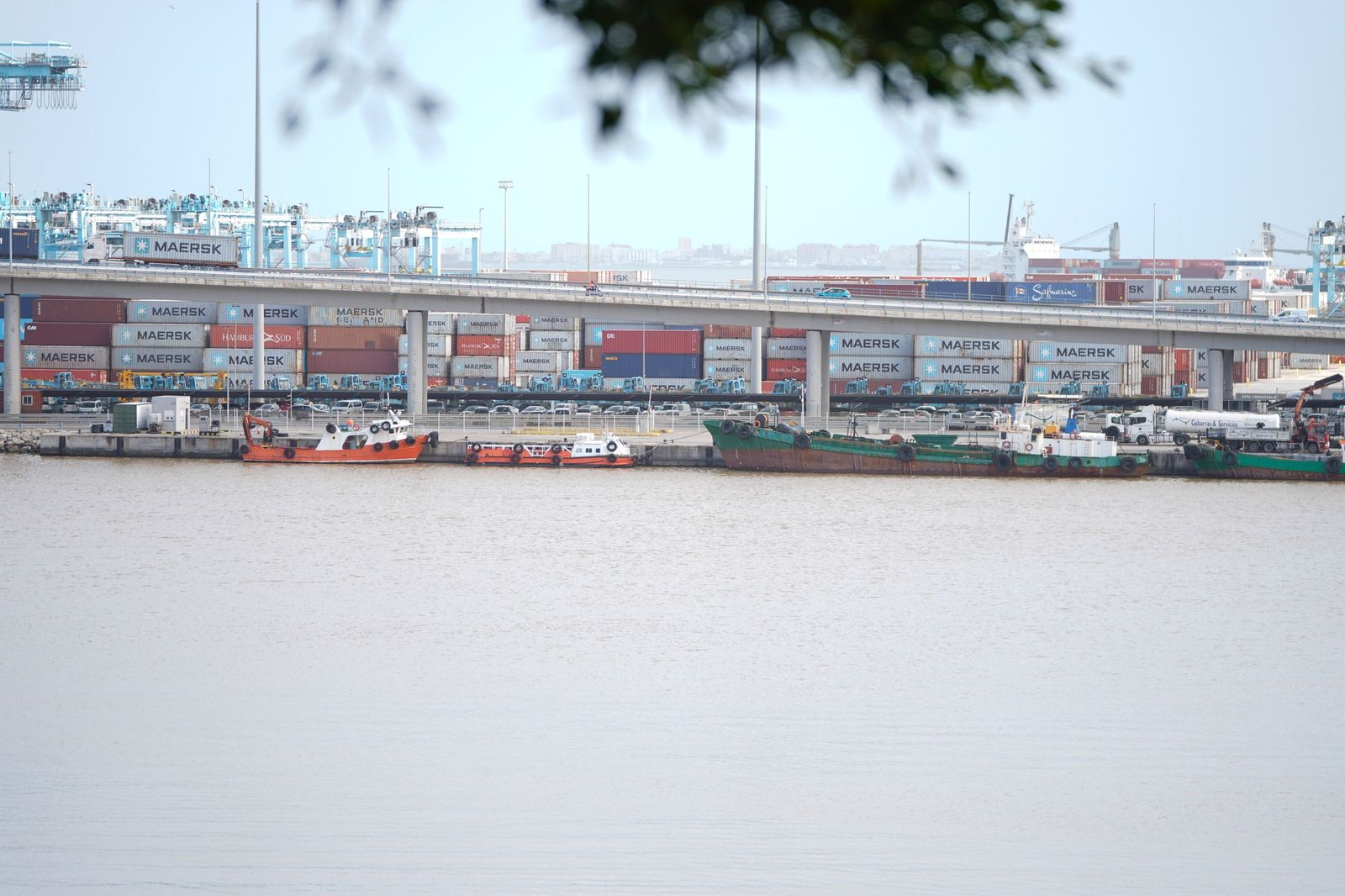 Una mañana en el paseo de la cornisa en Algeciras
