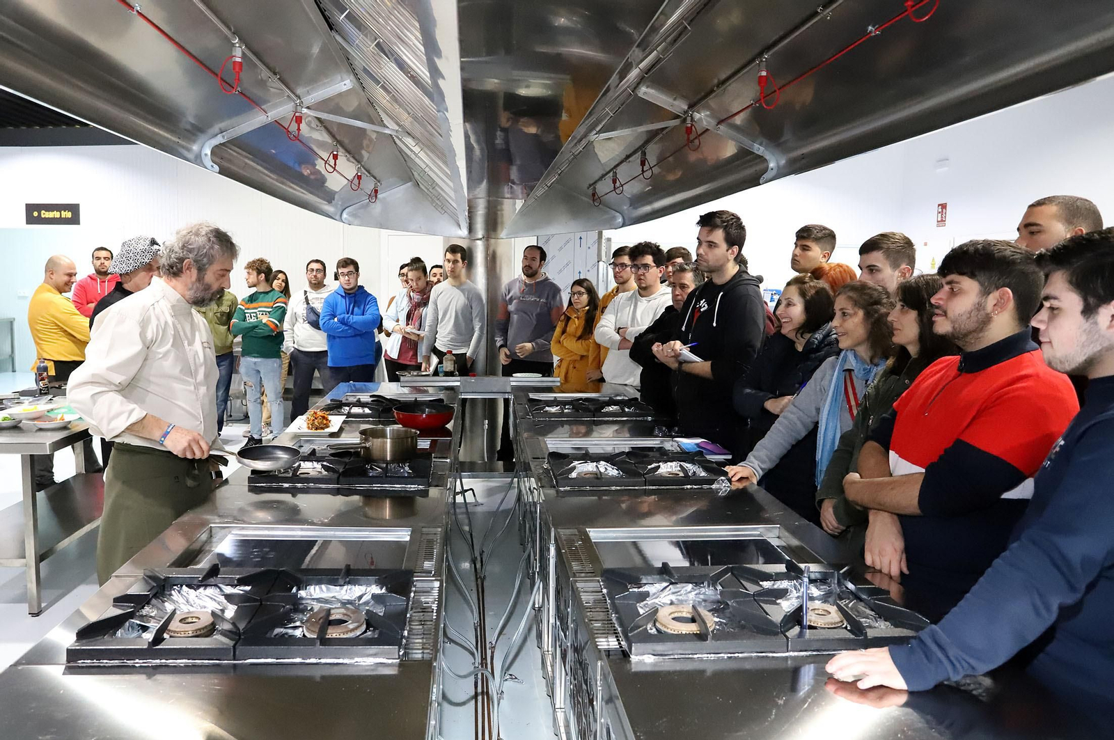 Imágenes del showcooking organizado por Huelva Información e ISG