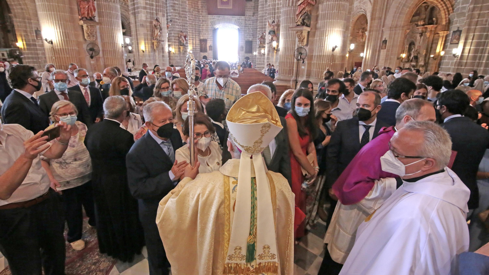 Imágenes de la toma de posesión del obispo de Asidonia Jerez