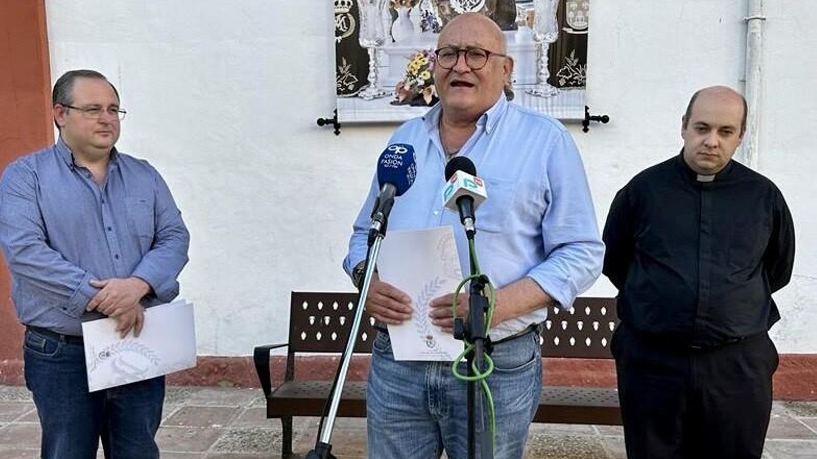 El alcalde de La Rambla, en la presentación de la romería.