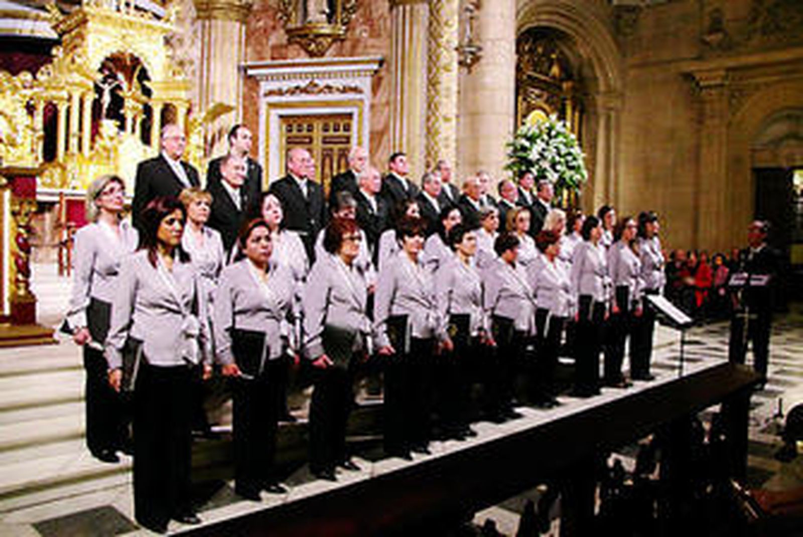 El Coro Alcazaba en el Santuario de la Virgen del Mar.