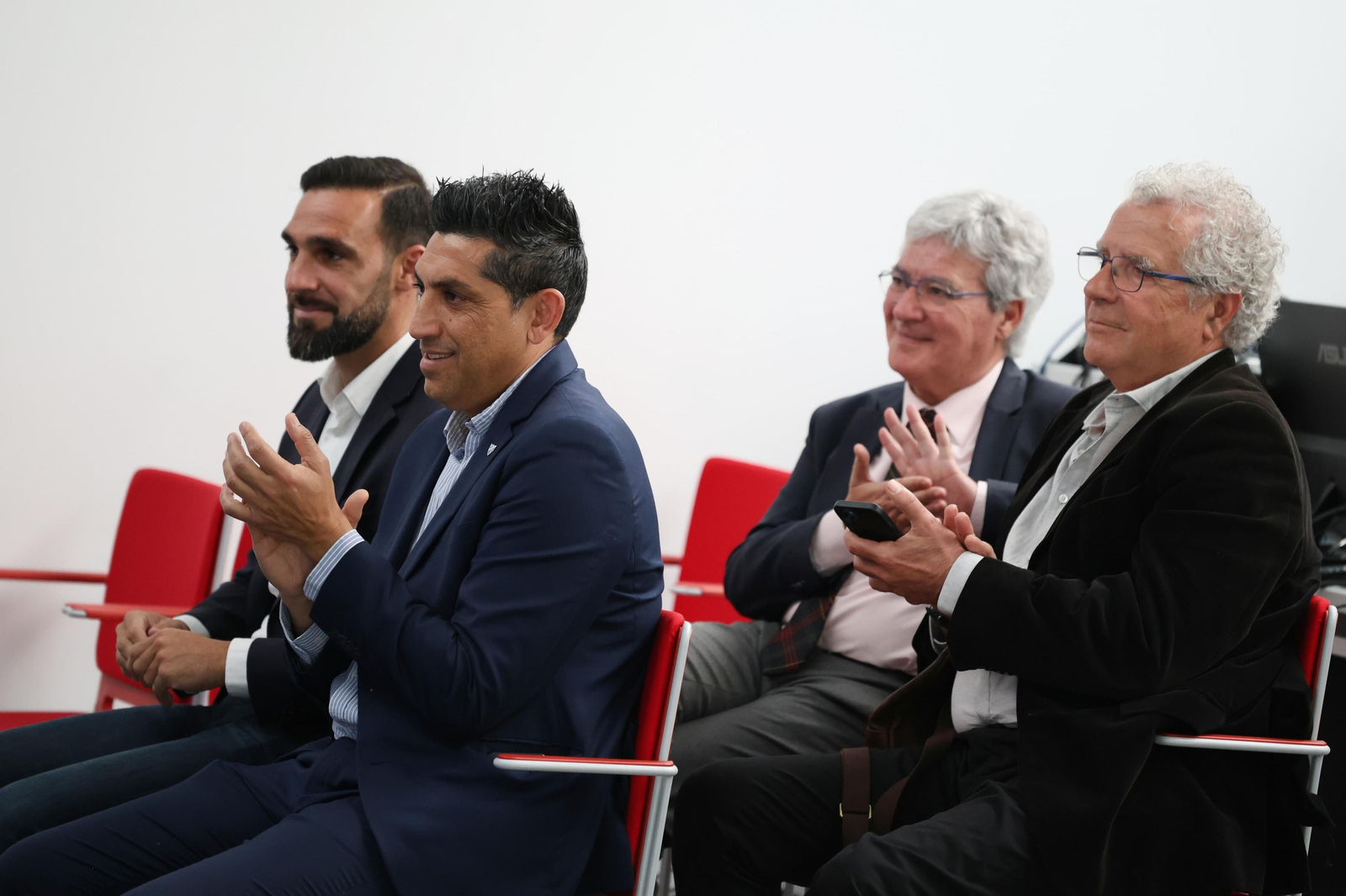 Las fotos de la gran reunión del 120 aniversario del fútbol en Málaga Las fotos de la gran reunión del 120 aniversario del fútbol en Málaga
