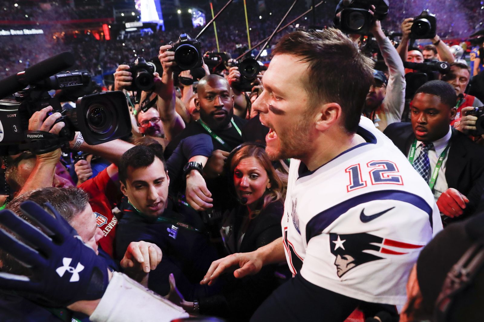 Las imágenes de la final de la Super Bowl