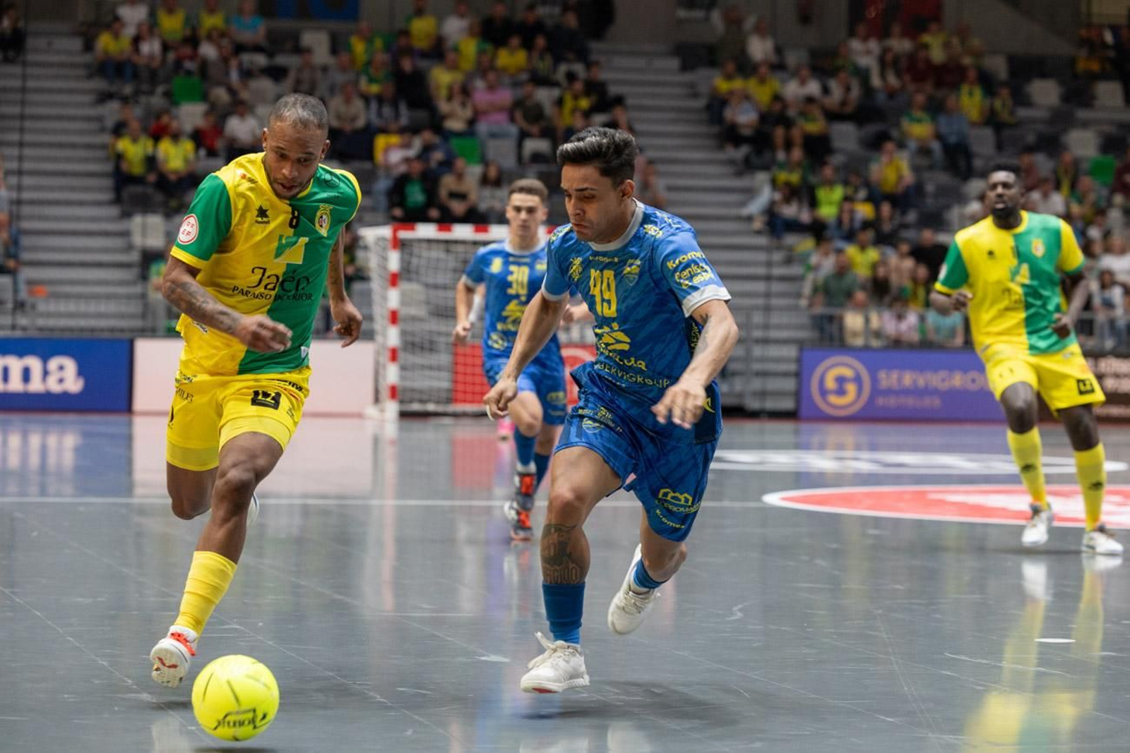 Las mejores imágenes del triunfo in extremis del Jaén Paraíso Interior FS sobre Servigroup Peñíscola