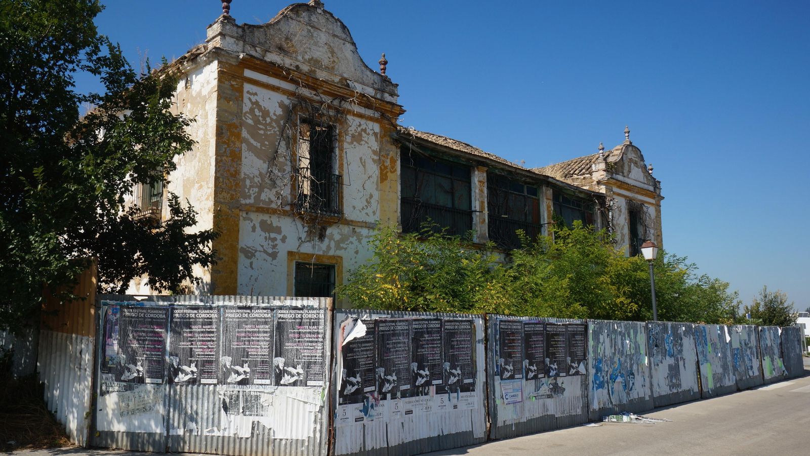 Edificio del Parador de Montilla, cuya recuperación ya se ha adjudicado.