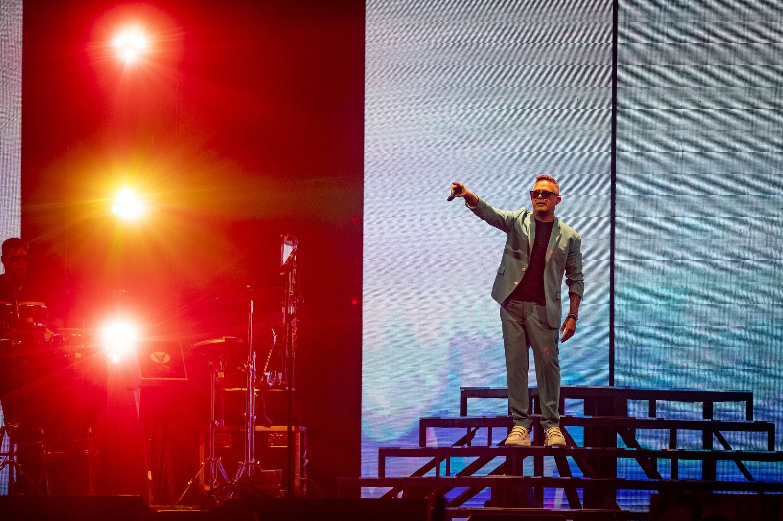 Búscate en las imágenes del concierto de Alejandro Sanz en Concert Music Festival de Chiclana
