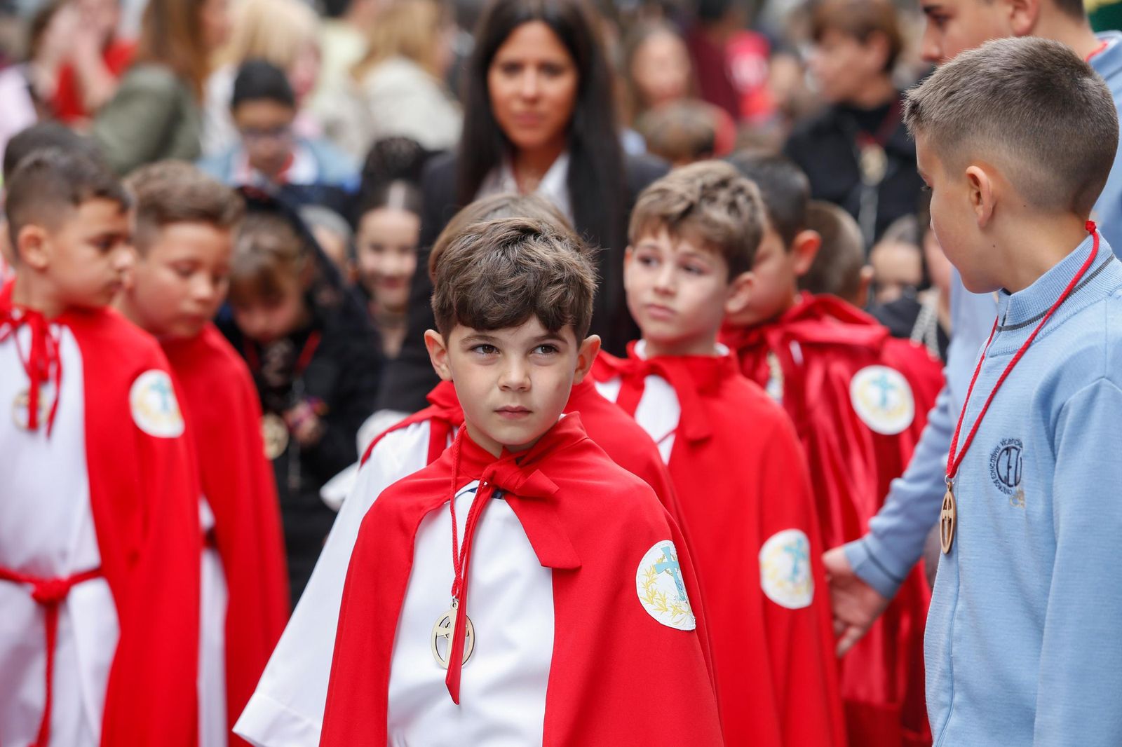 Fotos de la procesión infantil del colegio Nuestra Señora de los Milagros de Algeciras