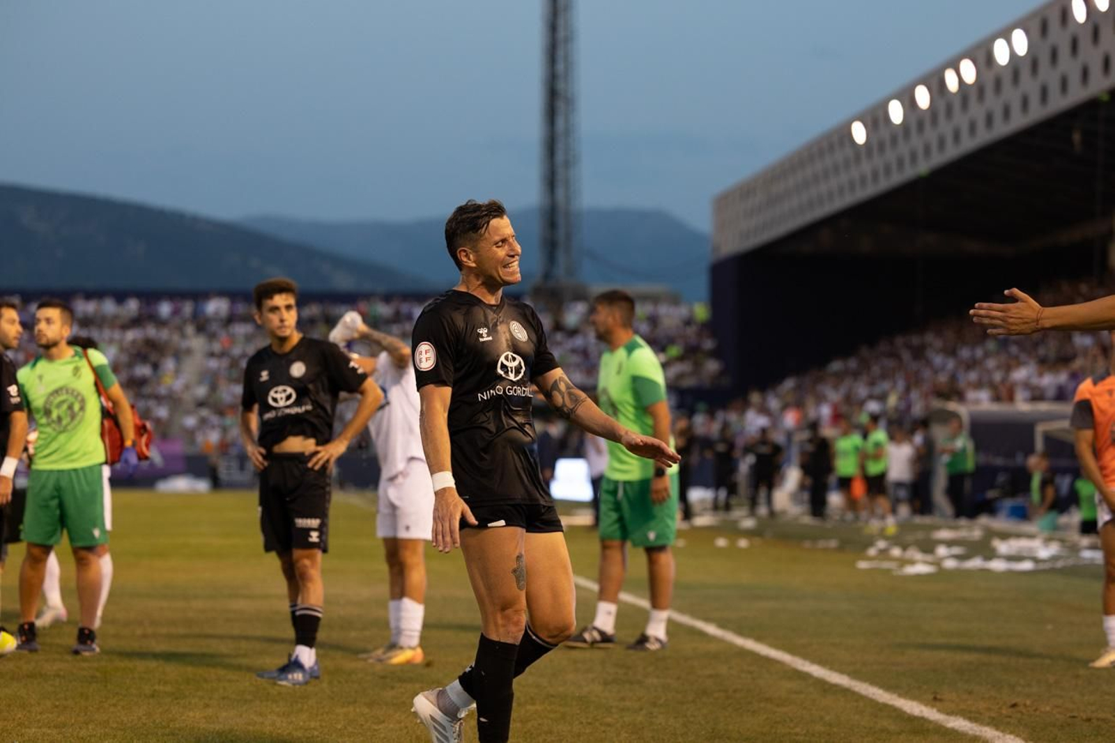 La celebración del Real Jaén.
