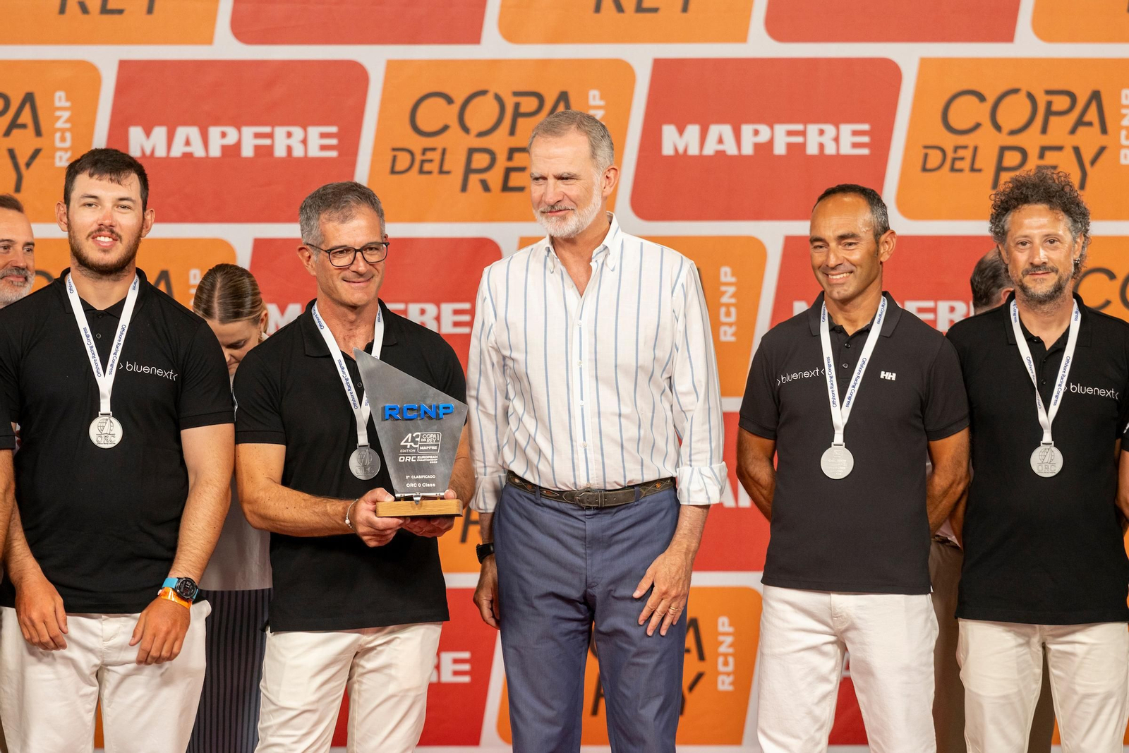 Las fotos de la entrega de premios de la Copa del Rey Mapfre de vela