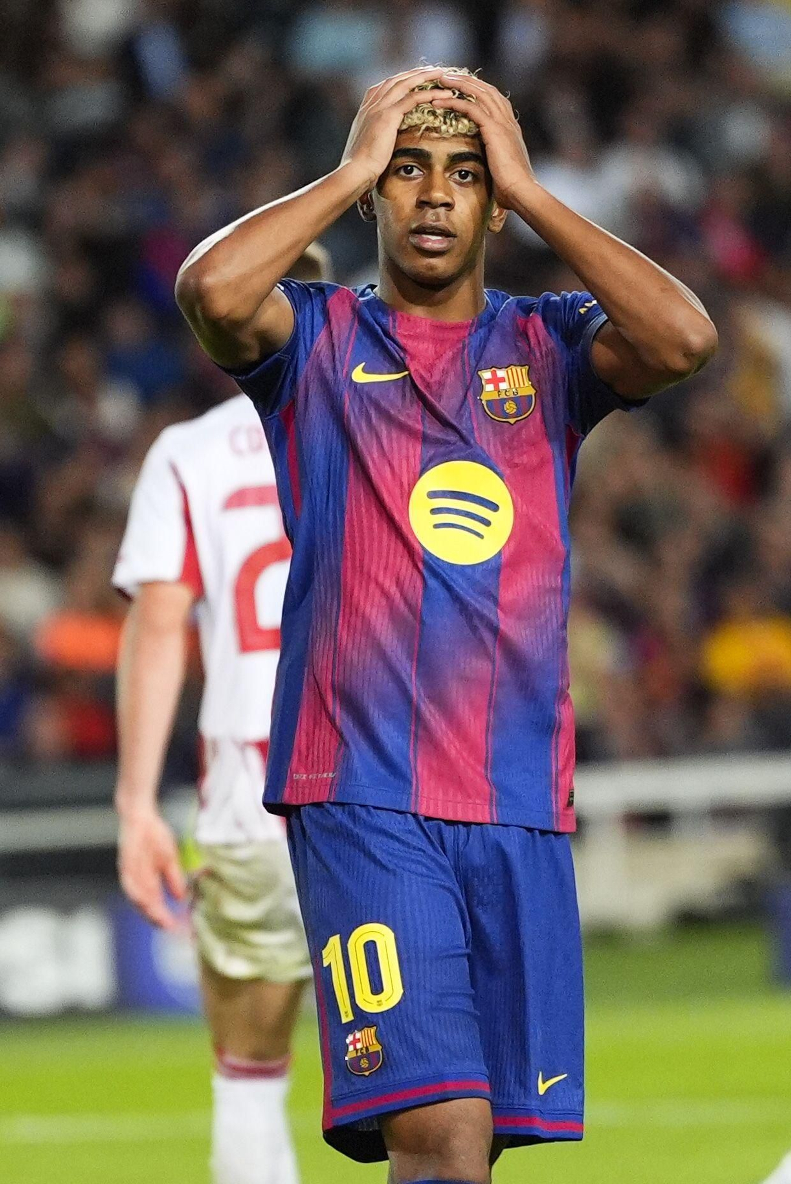 Las fotos del Barcelona-Olympiacos