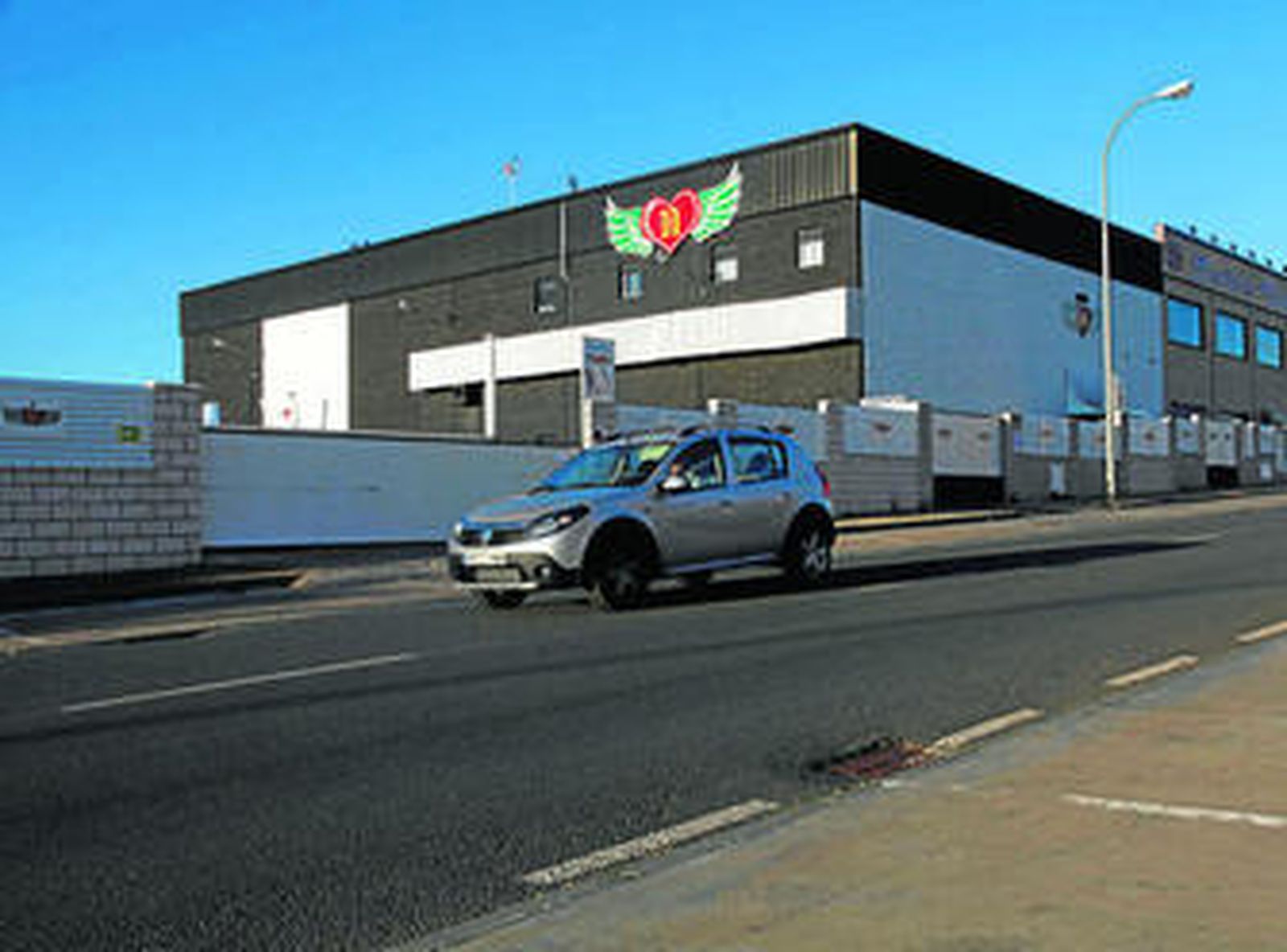 Instalaciones del club, precintado por orden judicial.