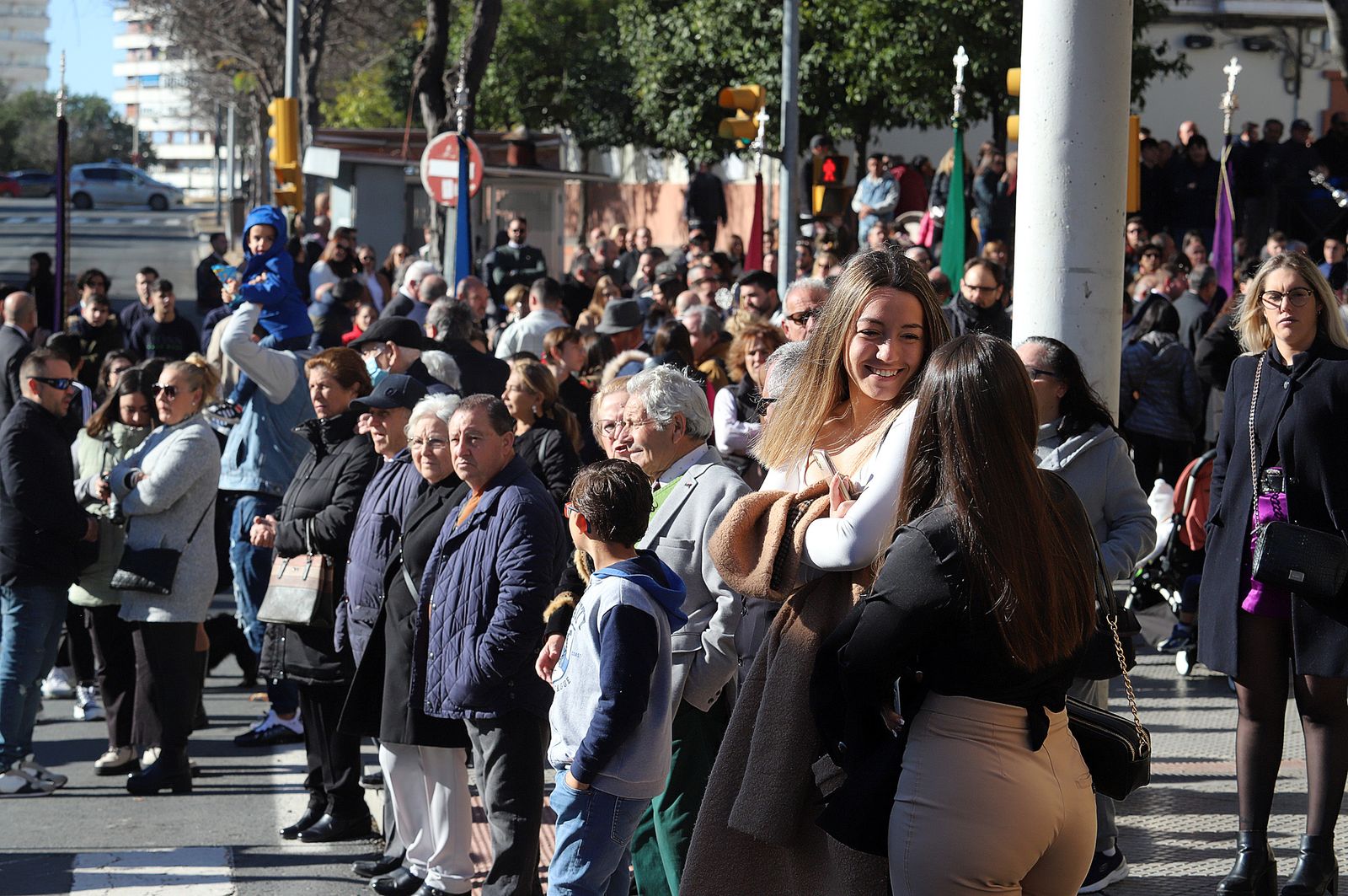 Imágenes de la procesión de San Sebastián en Huelva