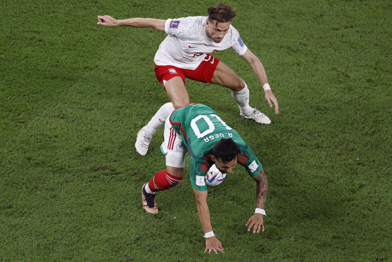 Las imágenes del México - Polonia