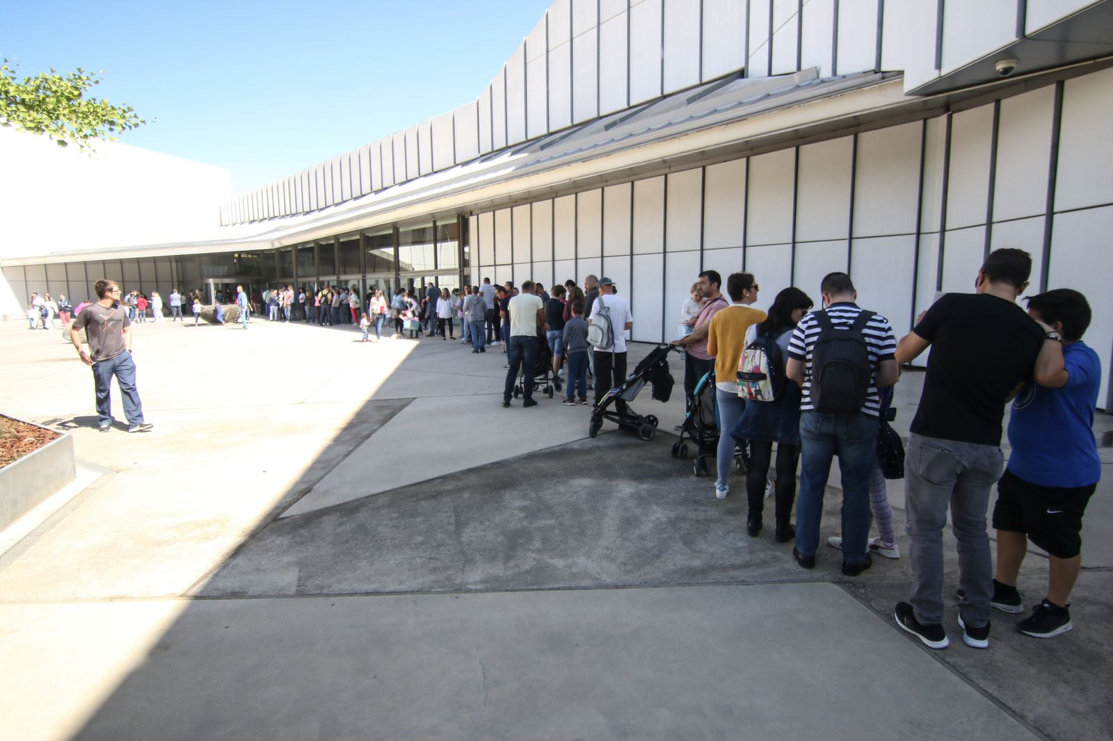 Imagen de archivo de los accesos al Parque de las Ciencias
