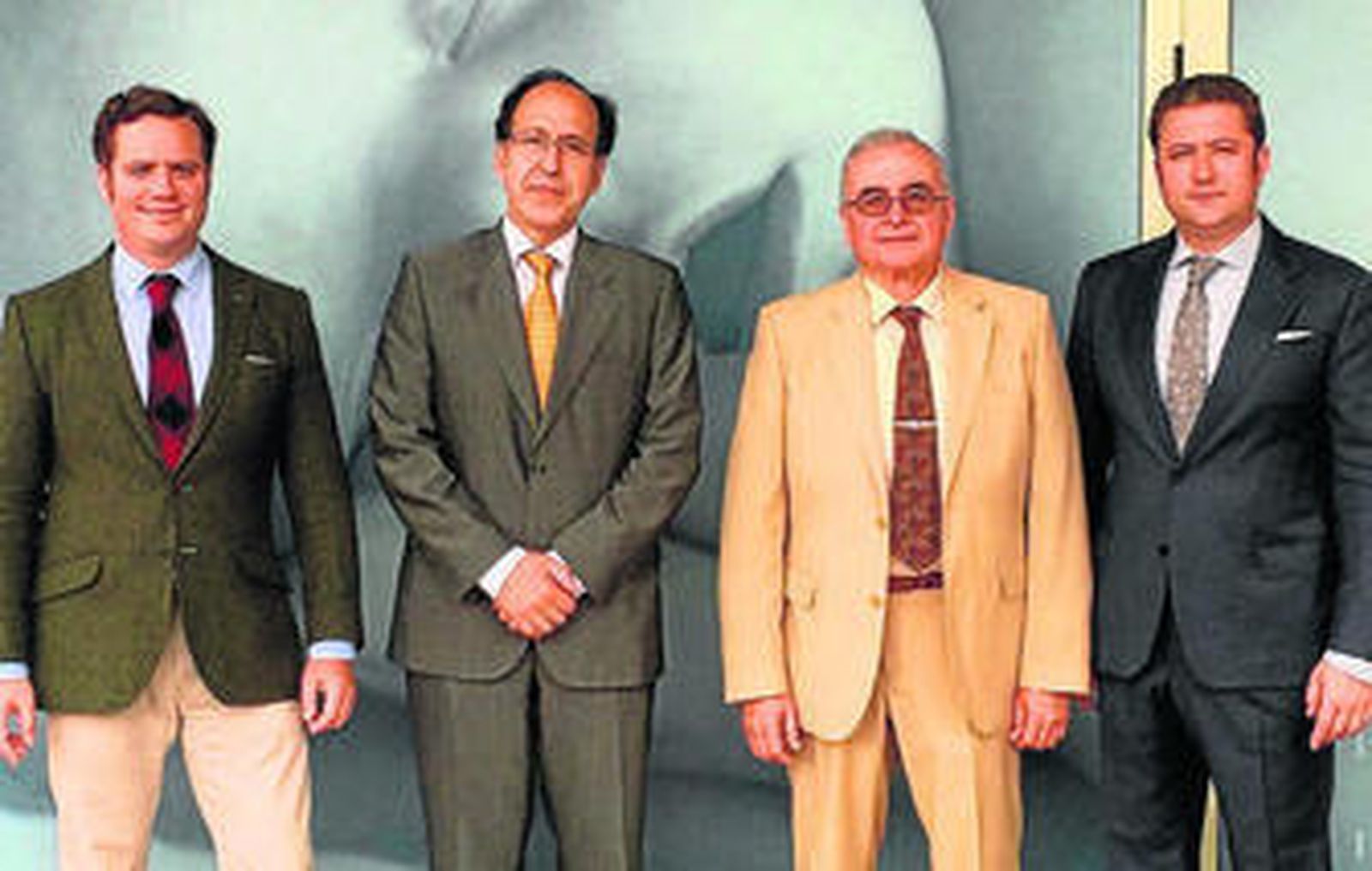 Eduardo García-Otero, Vicente López, Carlos Martínez y Rufino García-Otero.