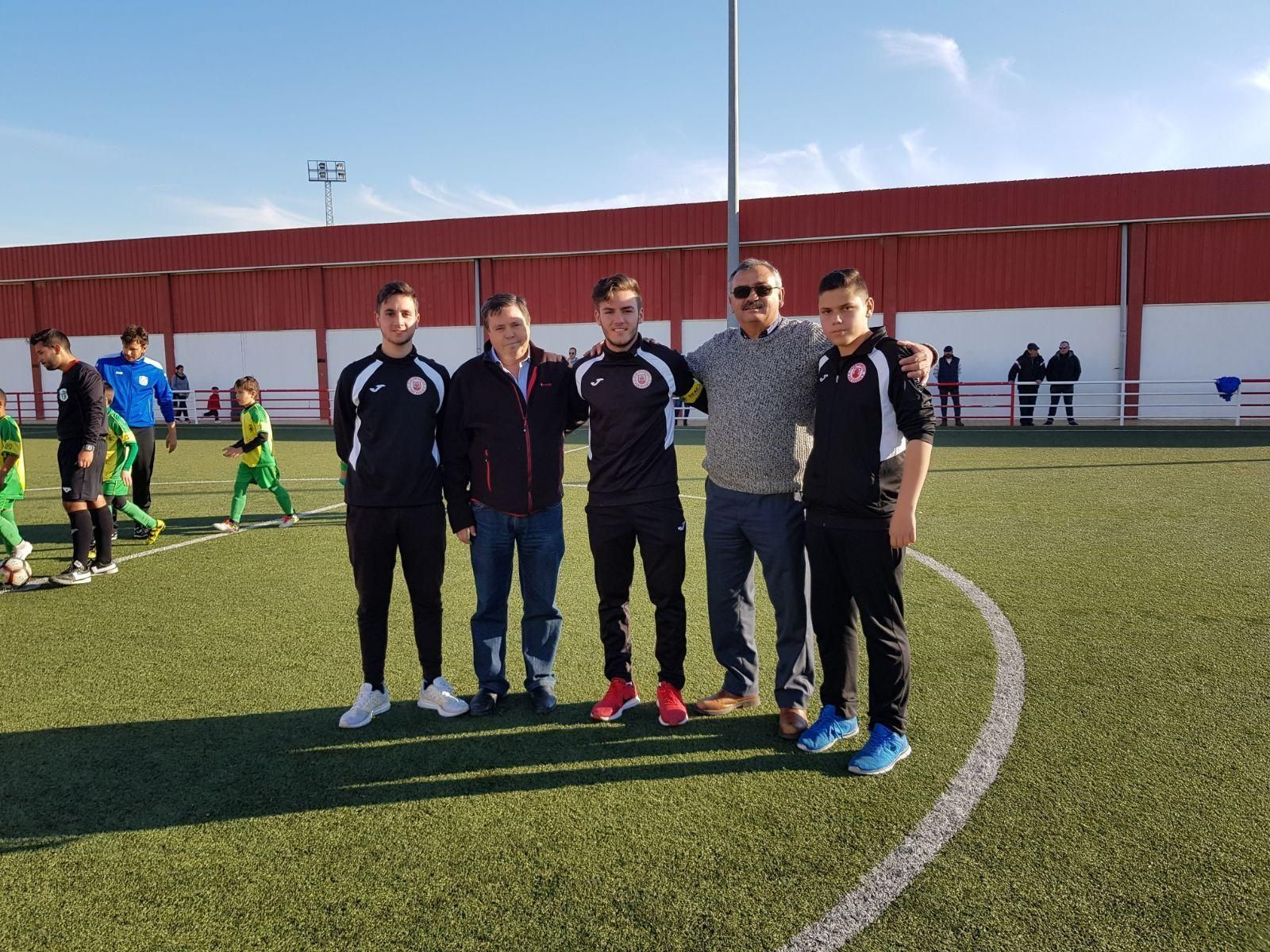 Fernando Vega, del San Roque,  premio al juego limpio